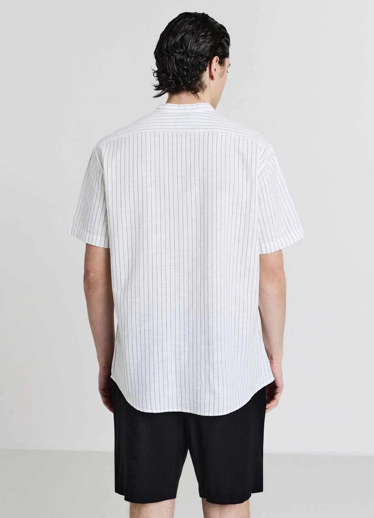 Camicia coreana rigata - Image 2