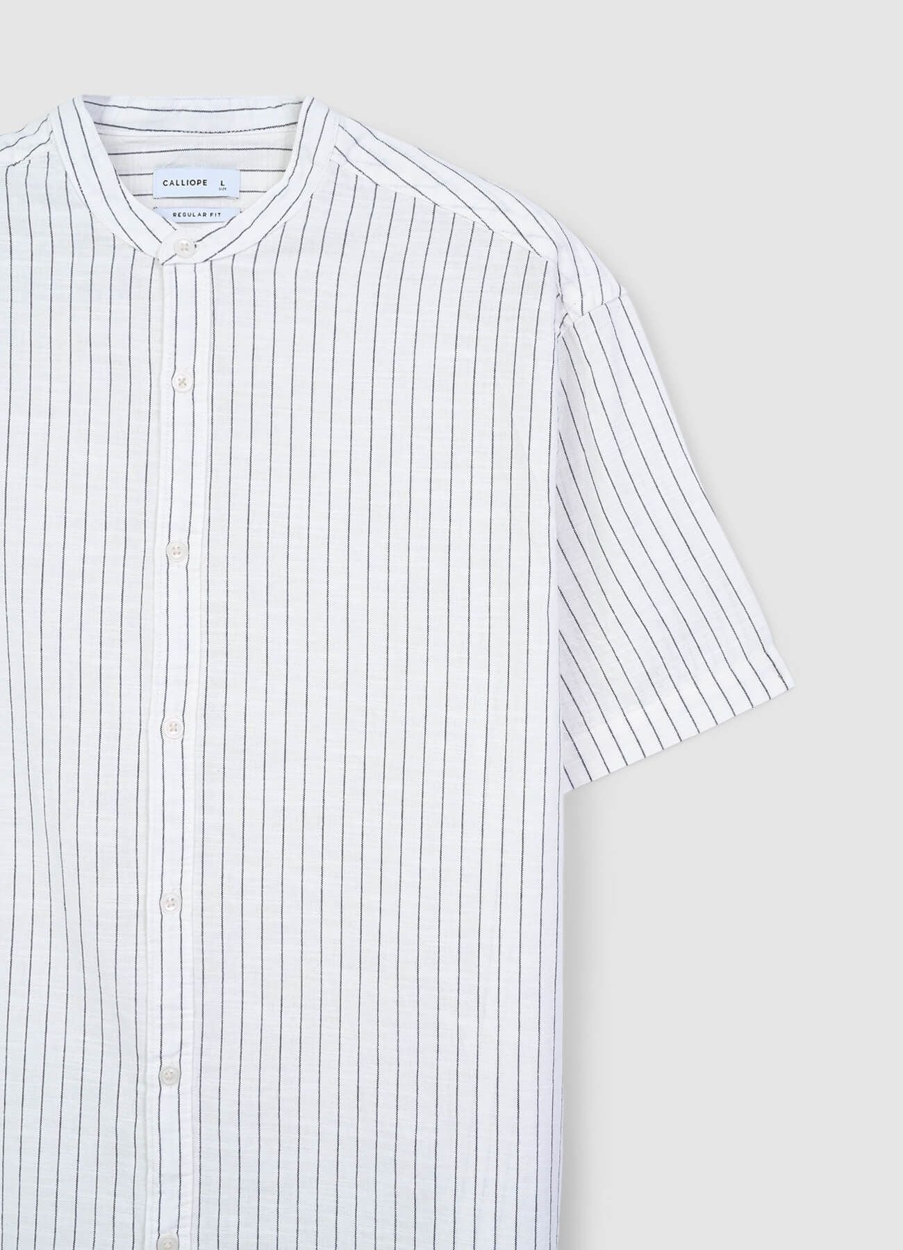 Camicia coreana rigata - Image 4