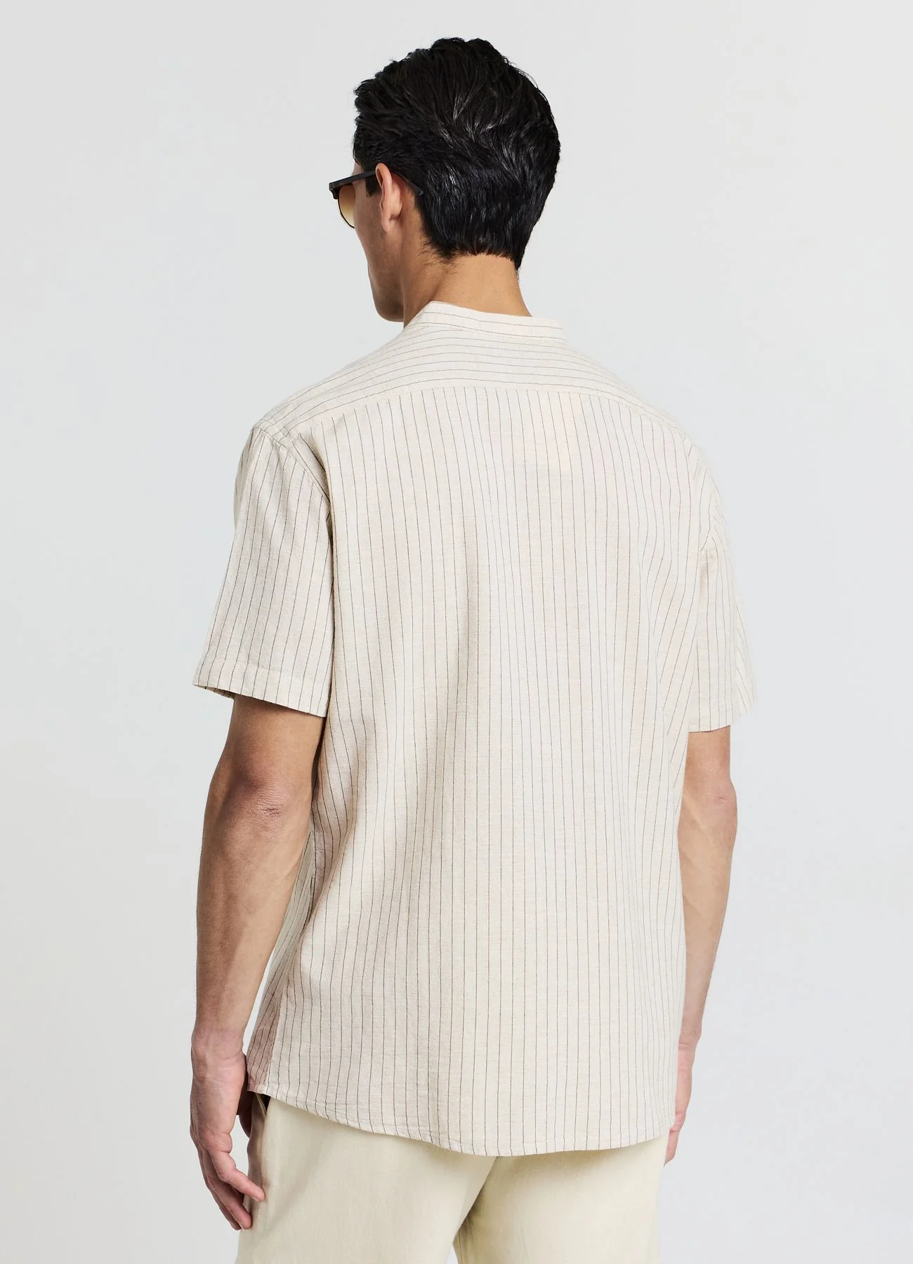 Camicia coreana rigata - Image 4