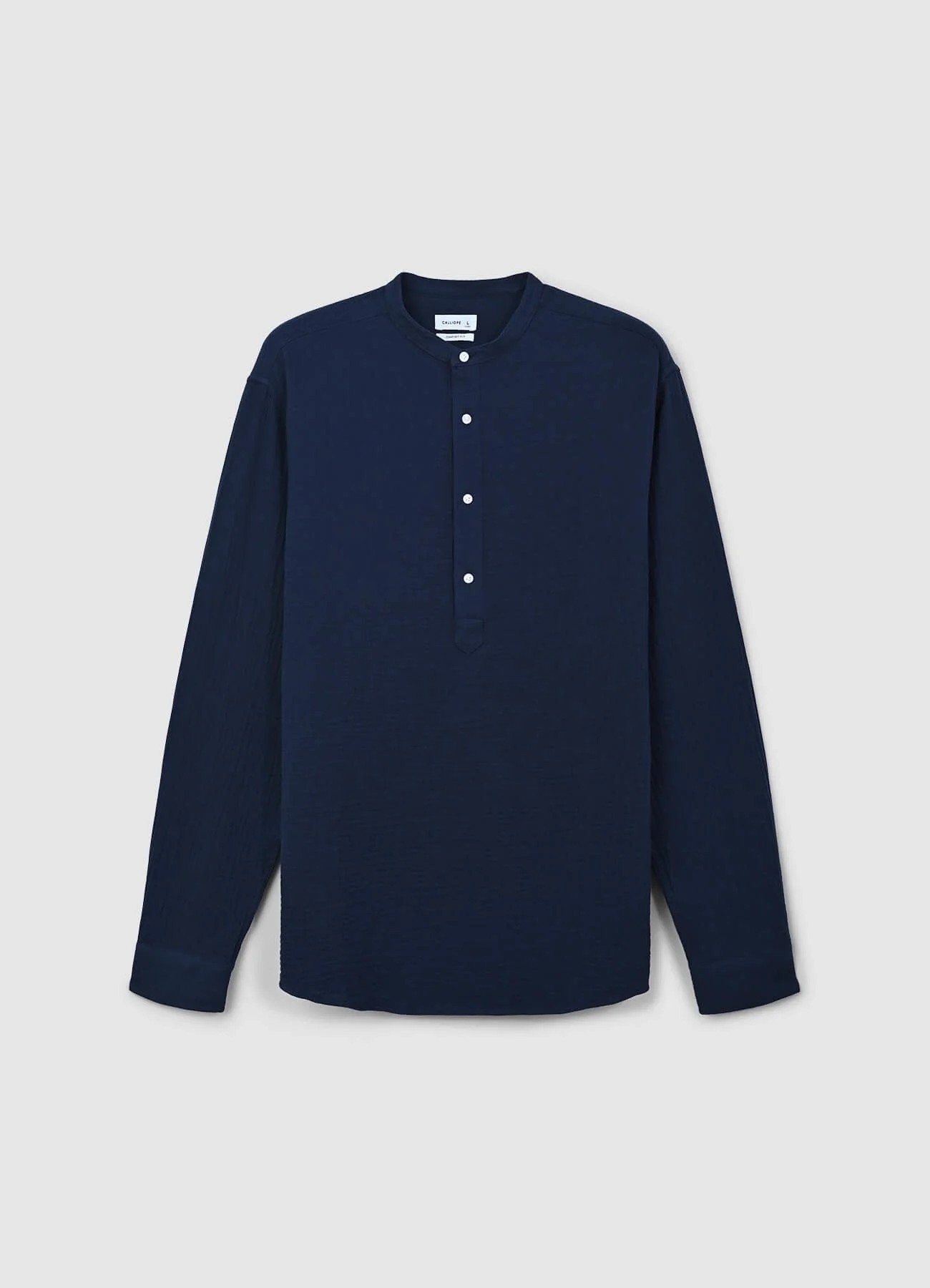 Camicia coreana tessuto goffrato - Image 4