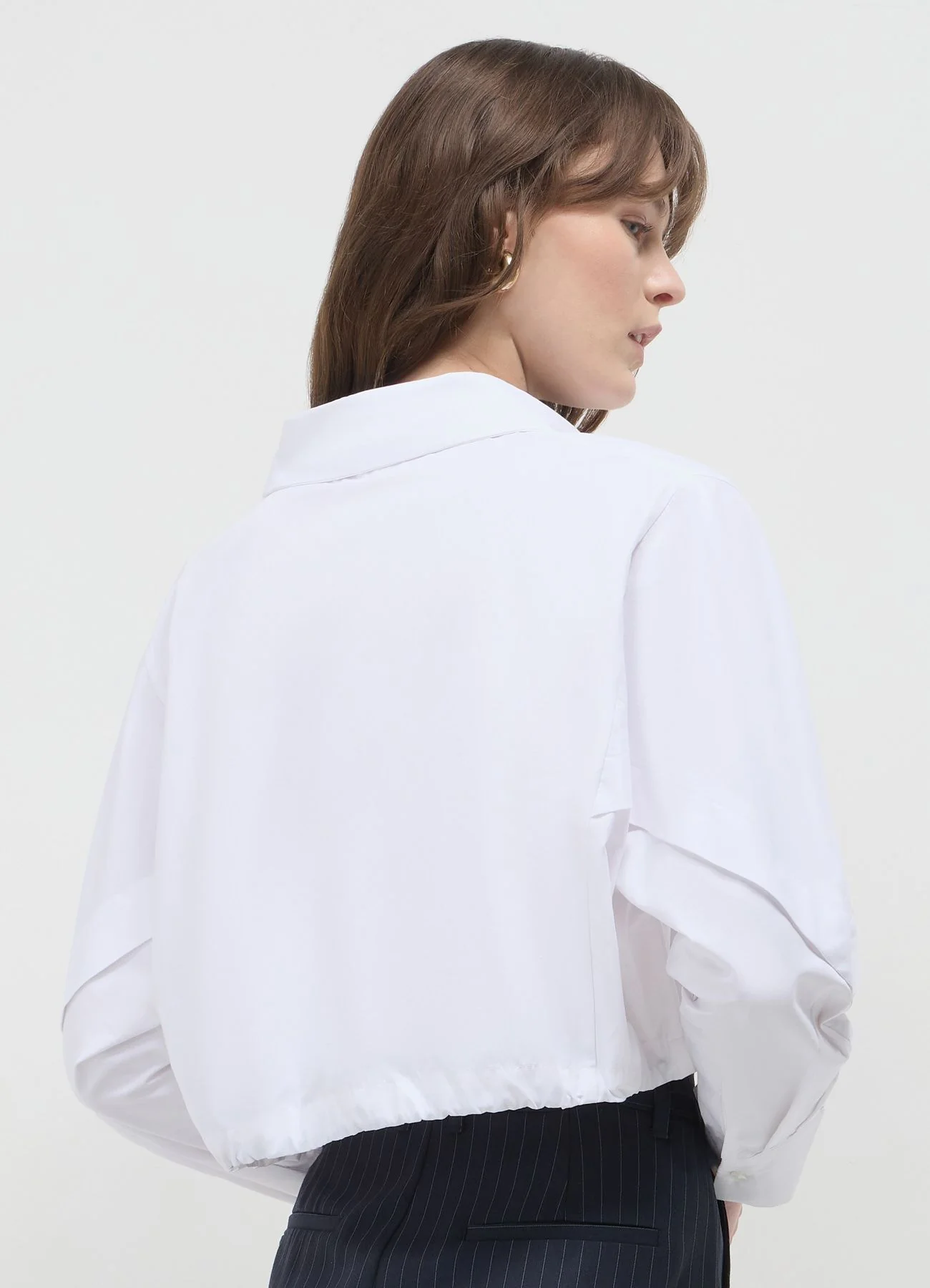 Camicia corta con coulisse - Image 3