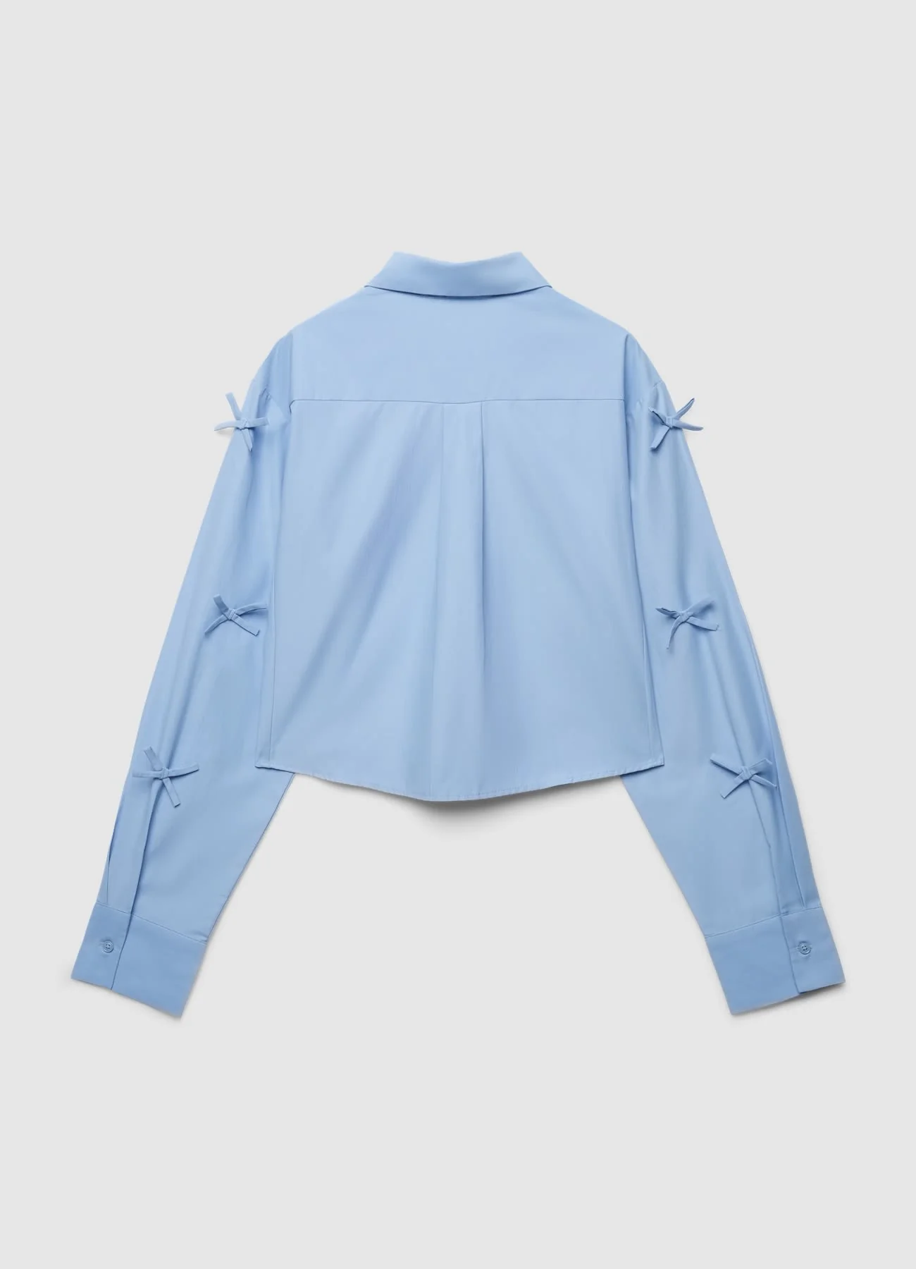 Camicia crop con fiocchi applicati - Image 6