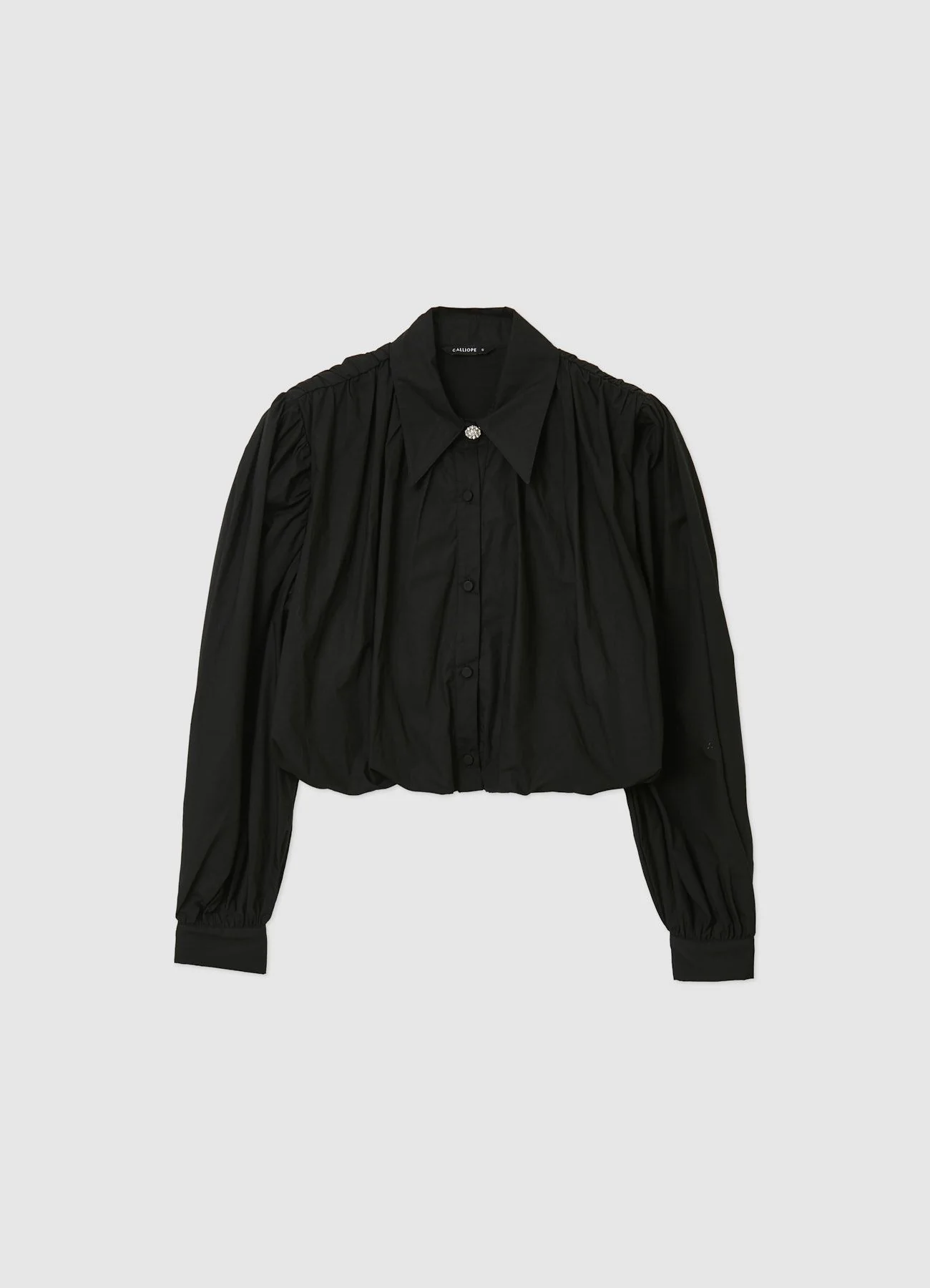 Camicia crop con maniche palloncino - Image 6