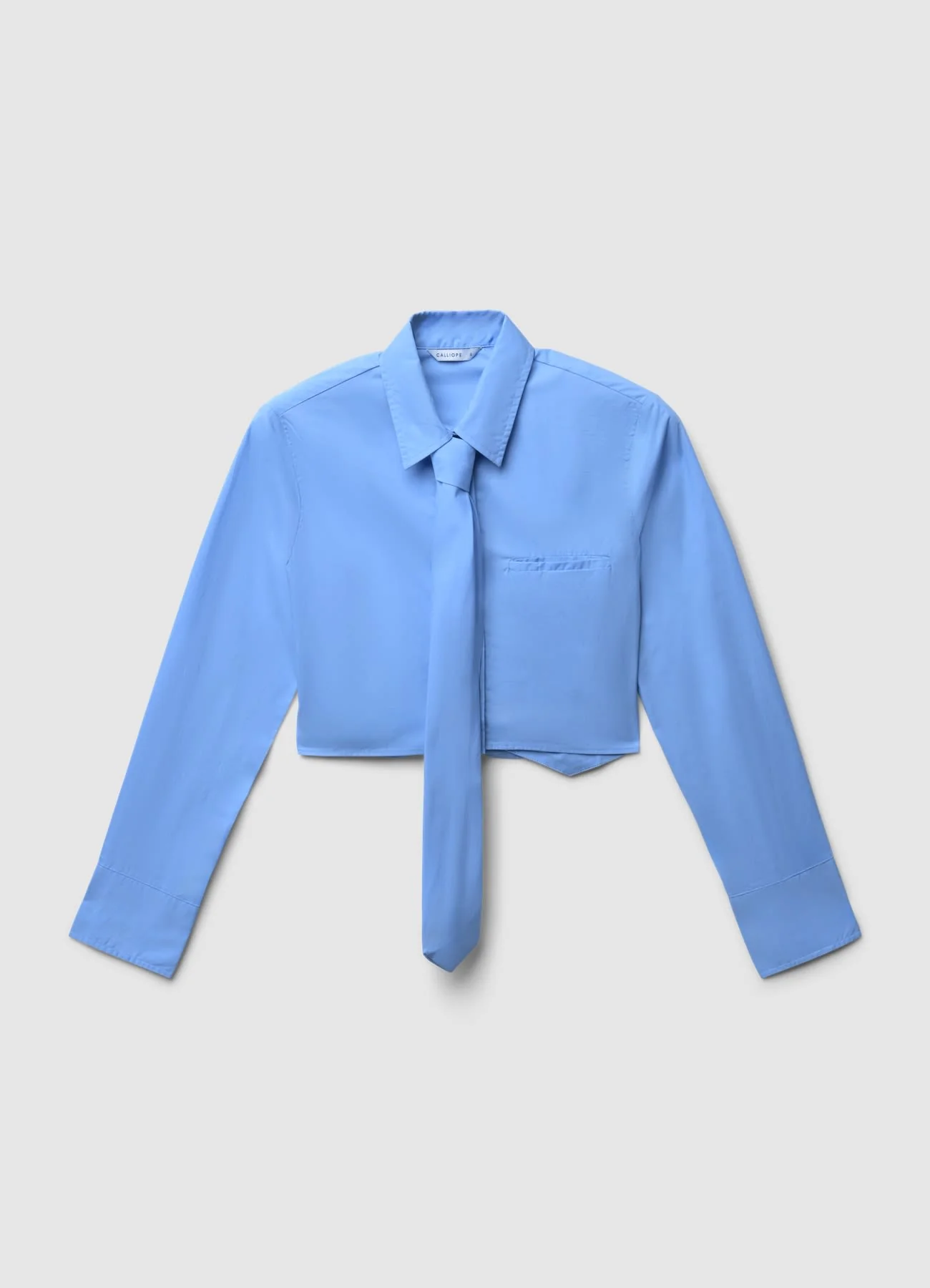 Camicia crop cravatta - Image 4