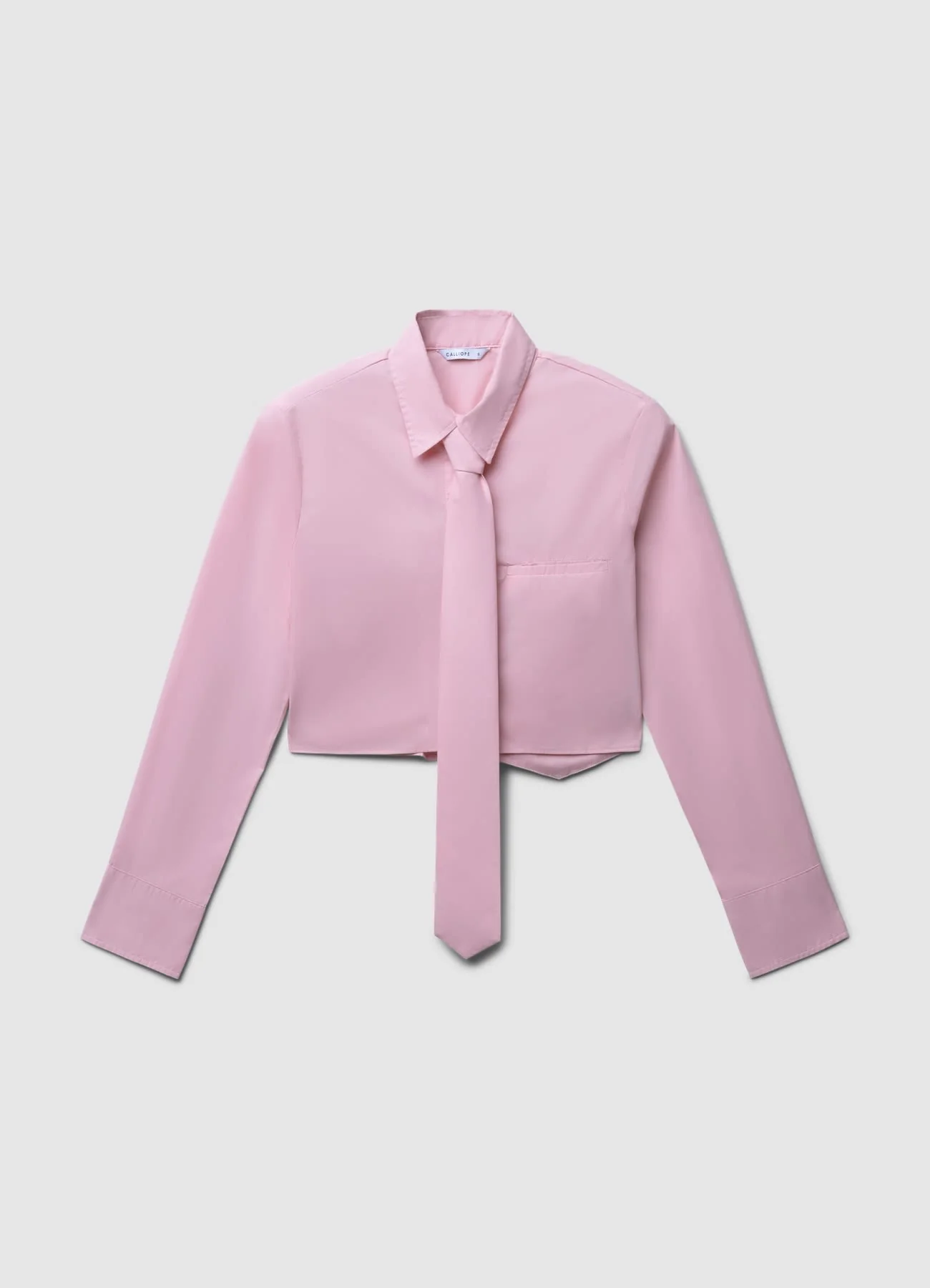 Camicia crop cravatta - Image 6