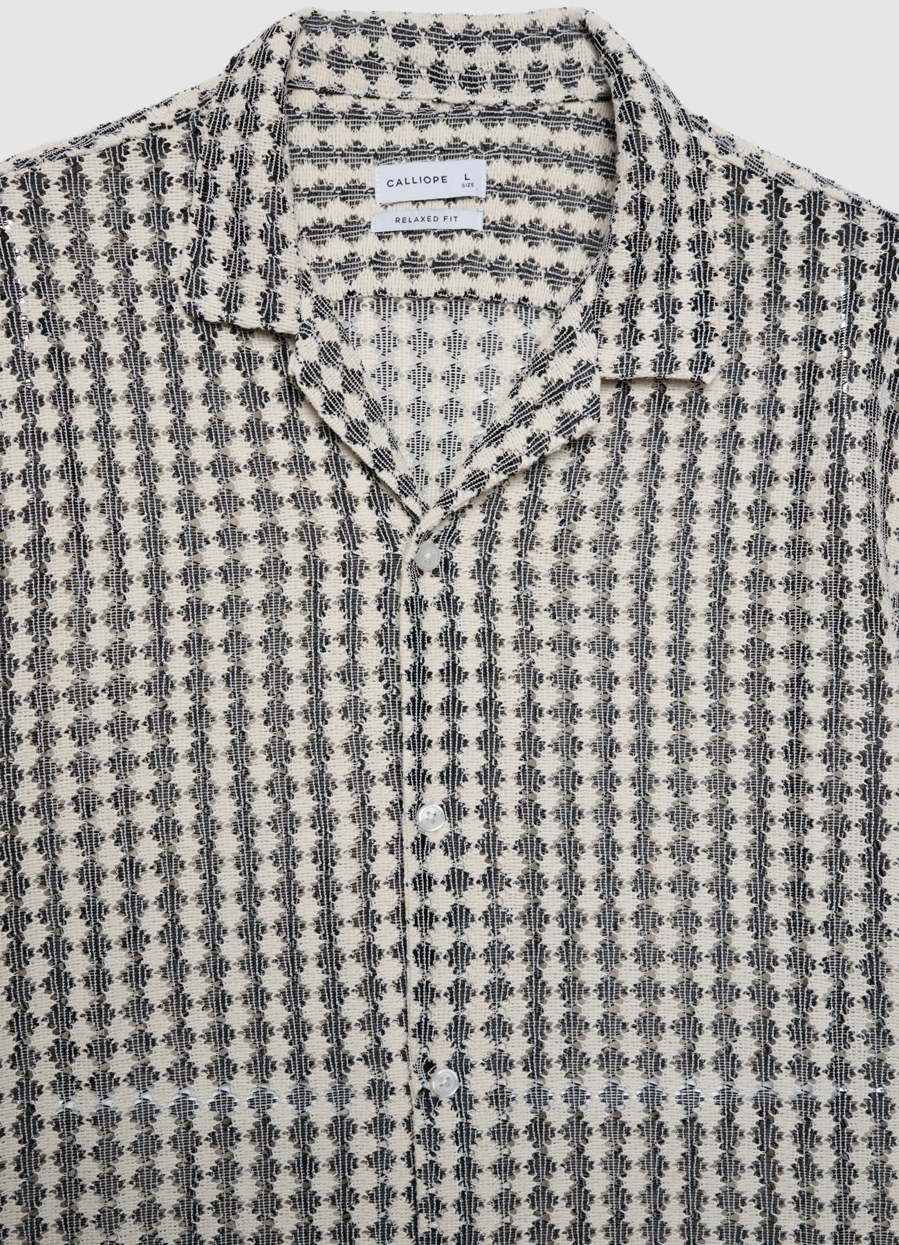 Camicia croquet con stampa geometrica - Image 5