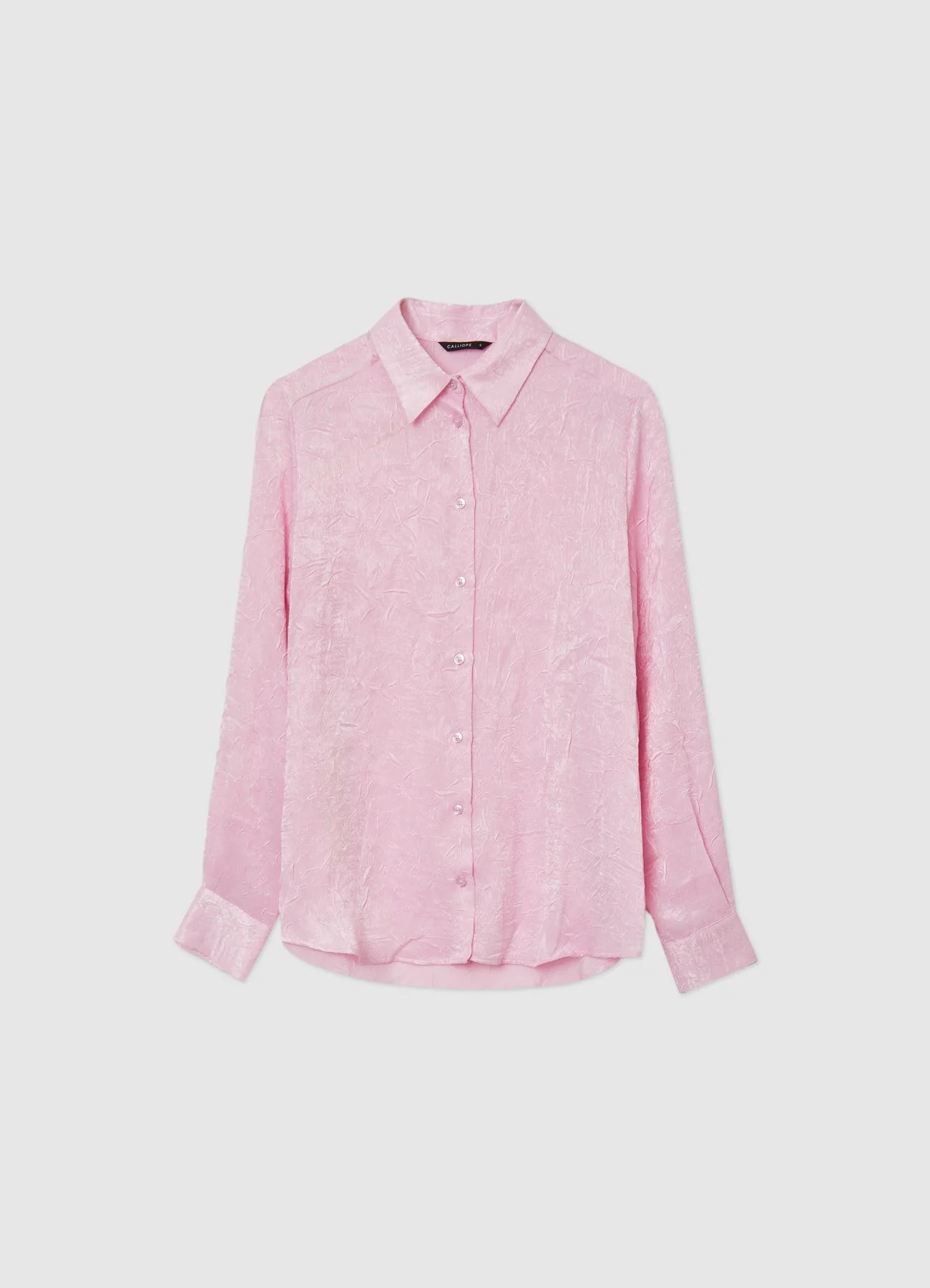 Camicia effetto raso crepe - Image 6