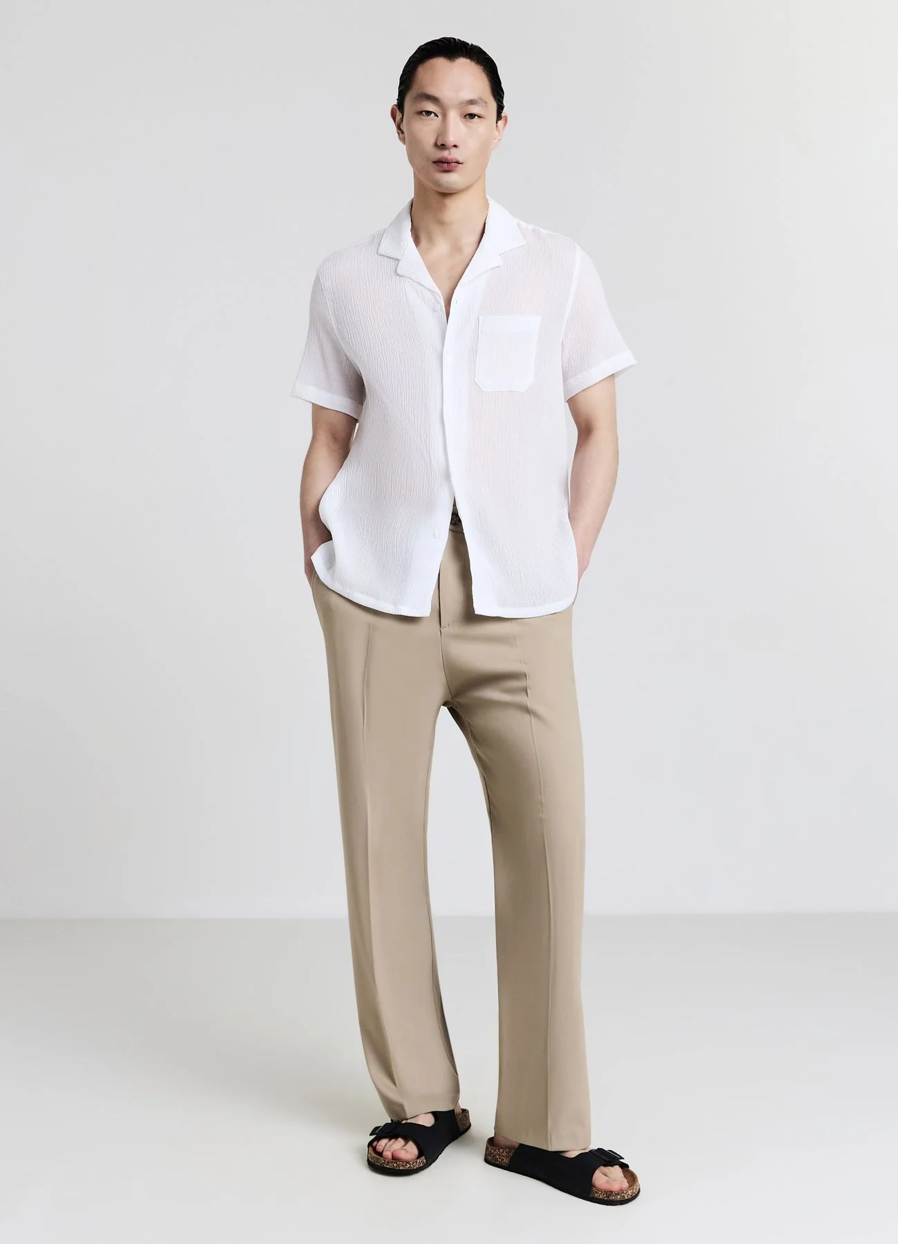Camicia effetto stropicciato - Image 2