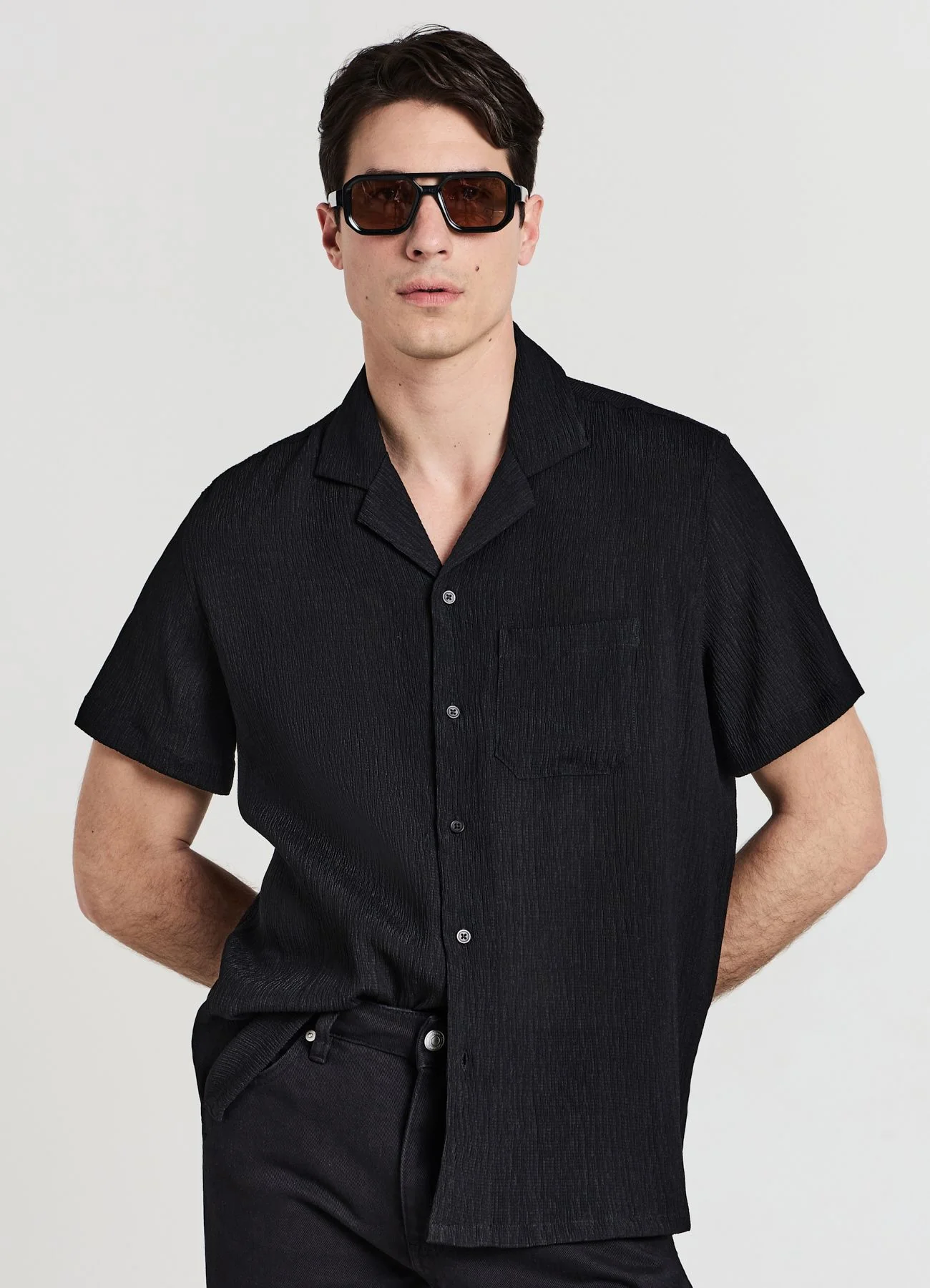 Camicia effetto stropicciato - Image 3