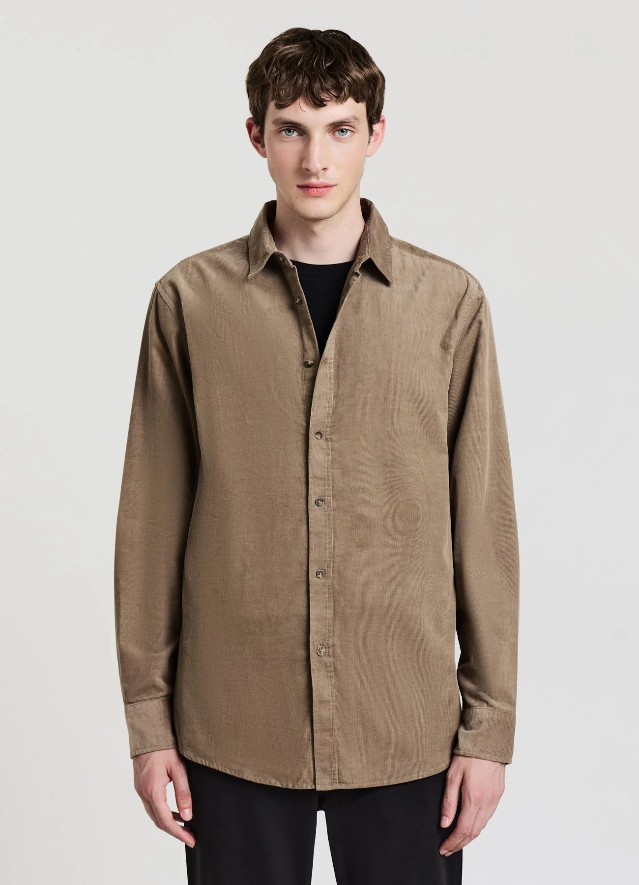 Camicia effetto velluto - Image 2