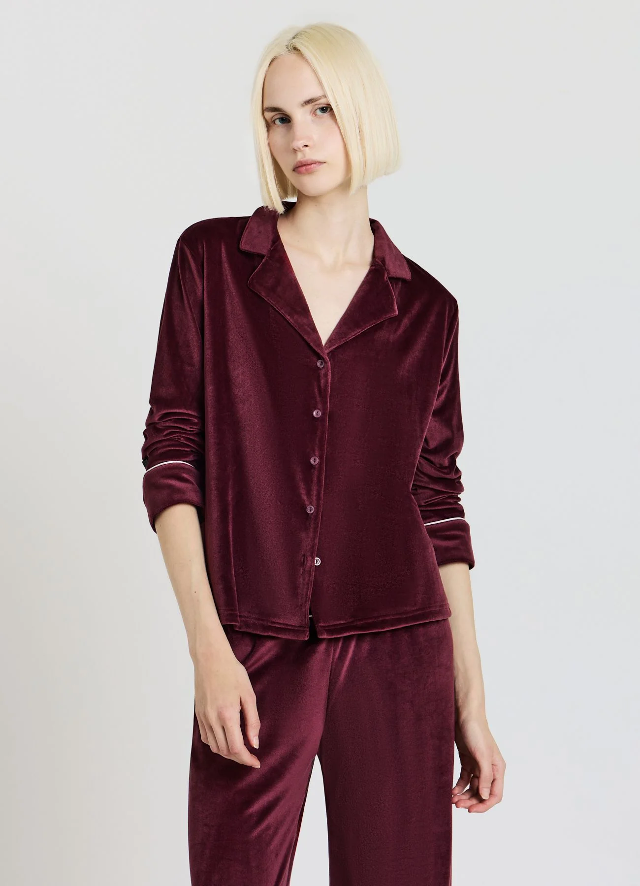 Camicia effetto velluto - Image 3