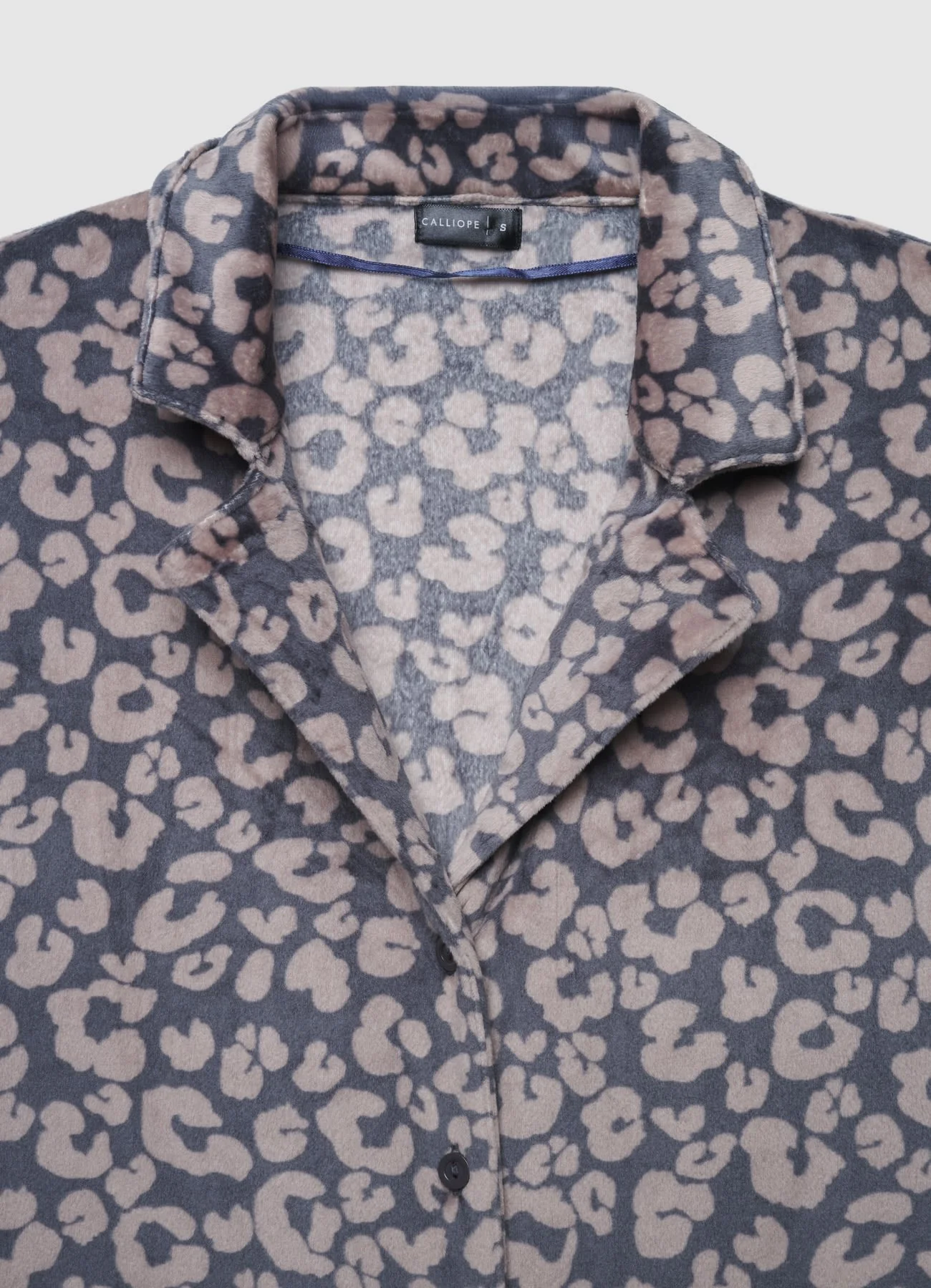 Camicia effetto velluto fantasia - Image 5