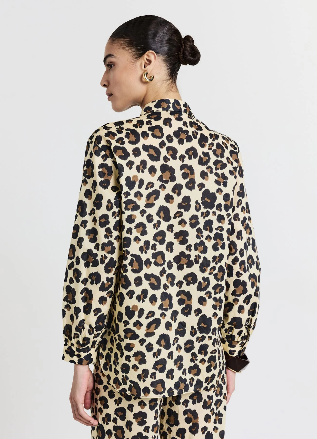 Camicia fantasia animalier