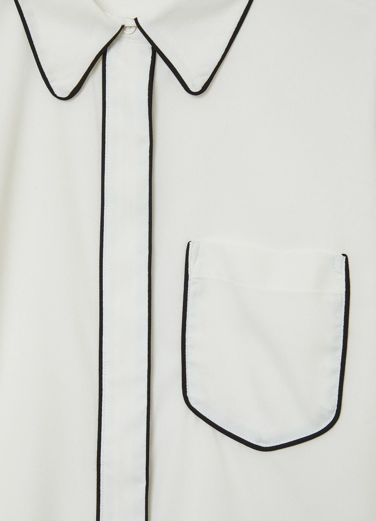 Camicia finiture contrasto con taschino - Image 5