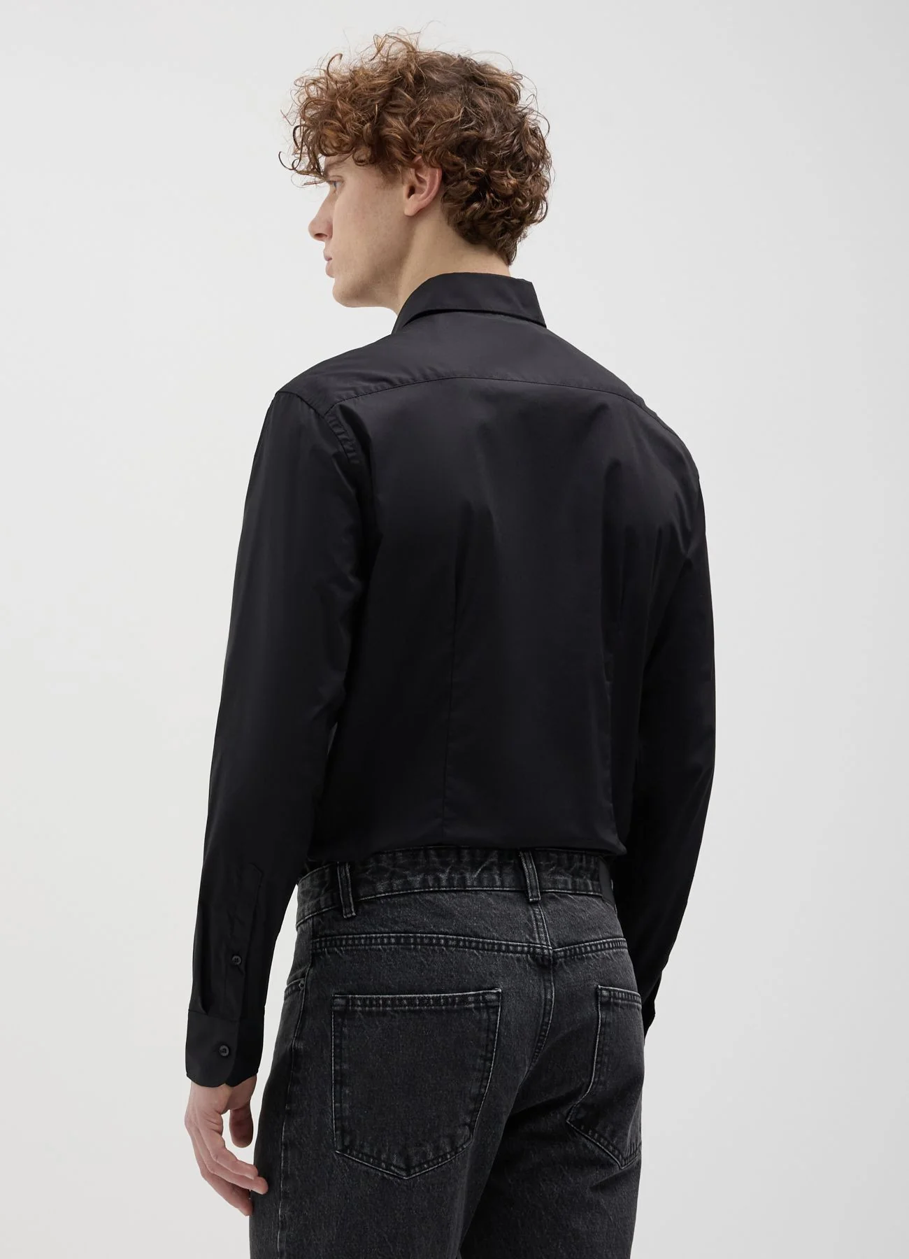 Camicia in cotone stretch - Image 2