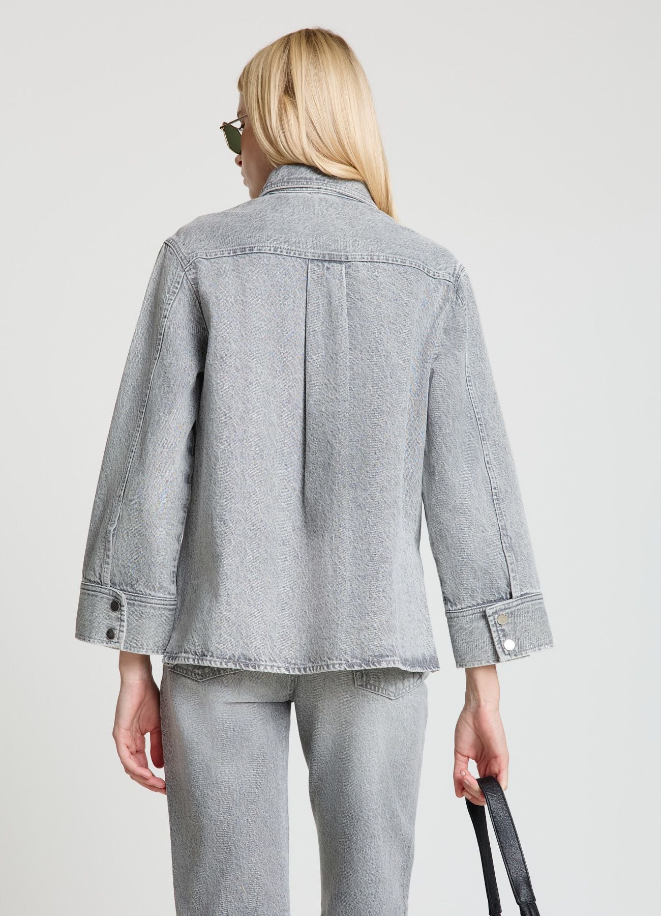 Camicia in denim con tasche