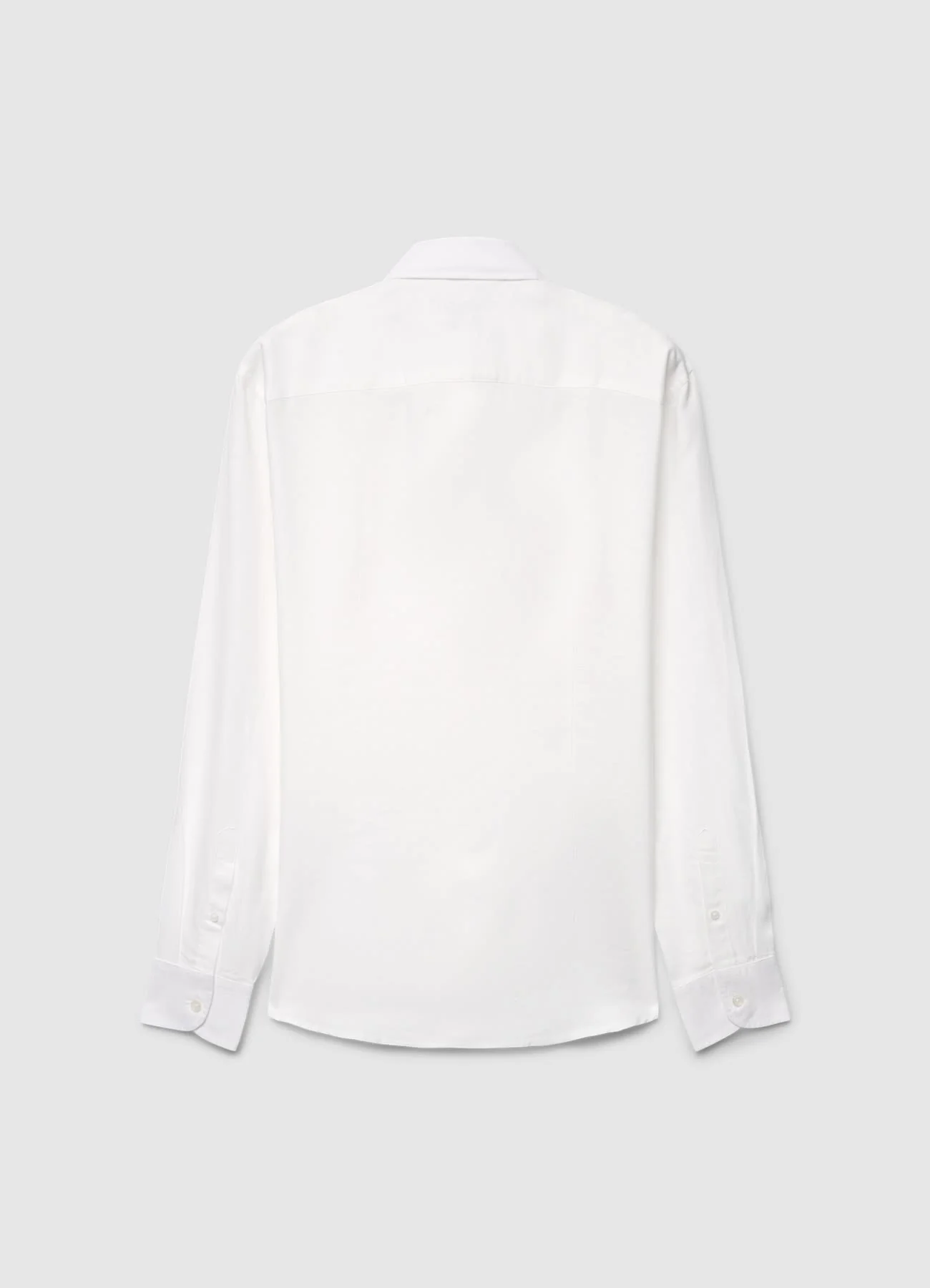 Camicia in lino a tinta unita - Image 5