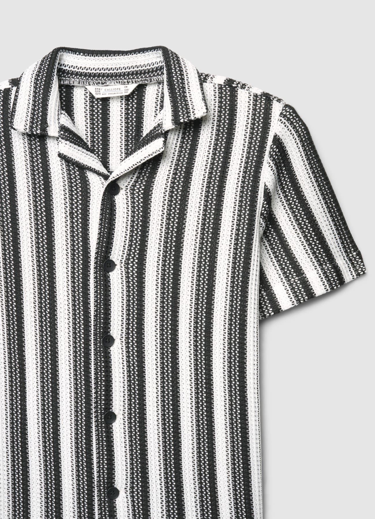 Camicia in maglia a righe - Image 3
