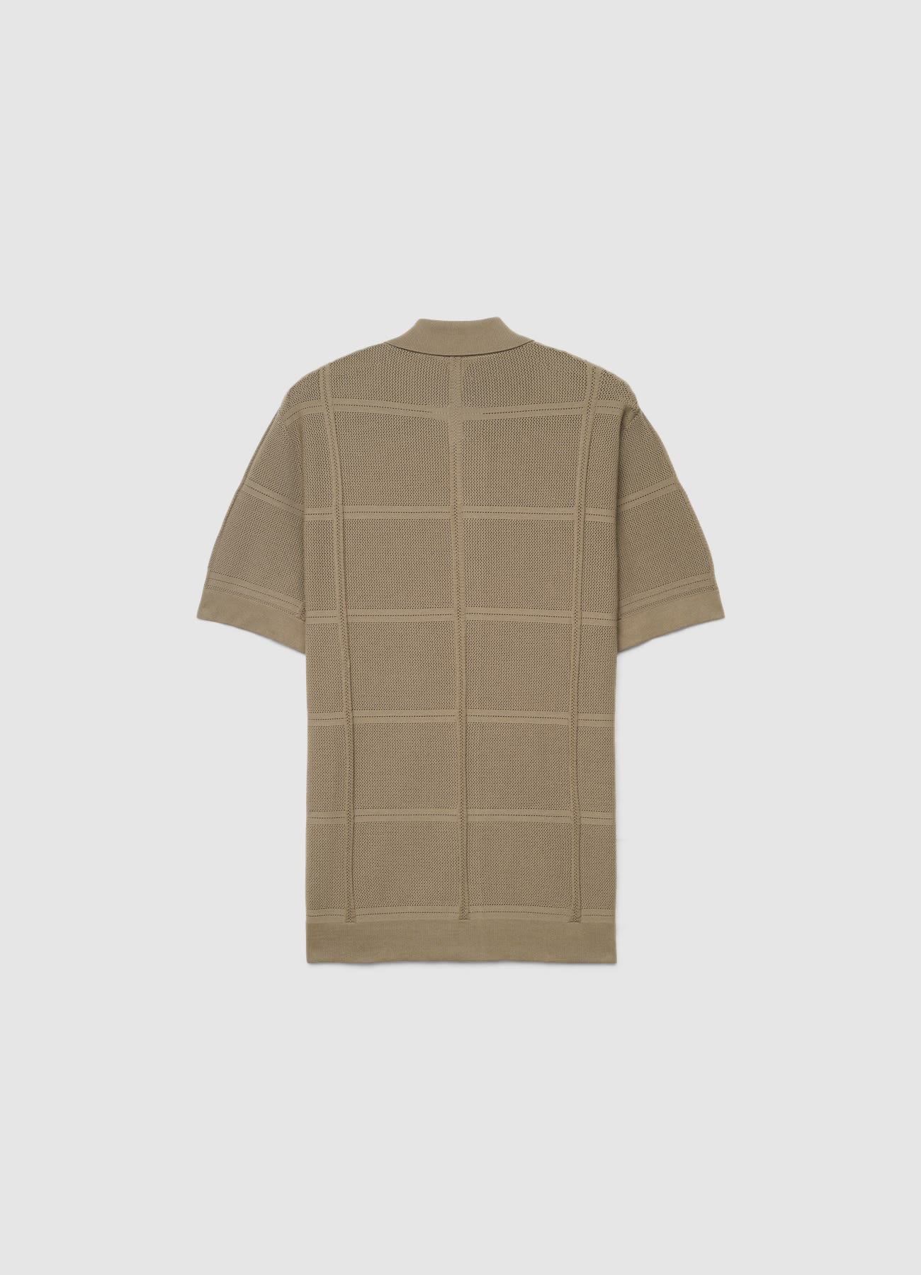 Camicia in maglia con bottoni - Image 5