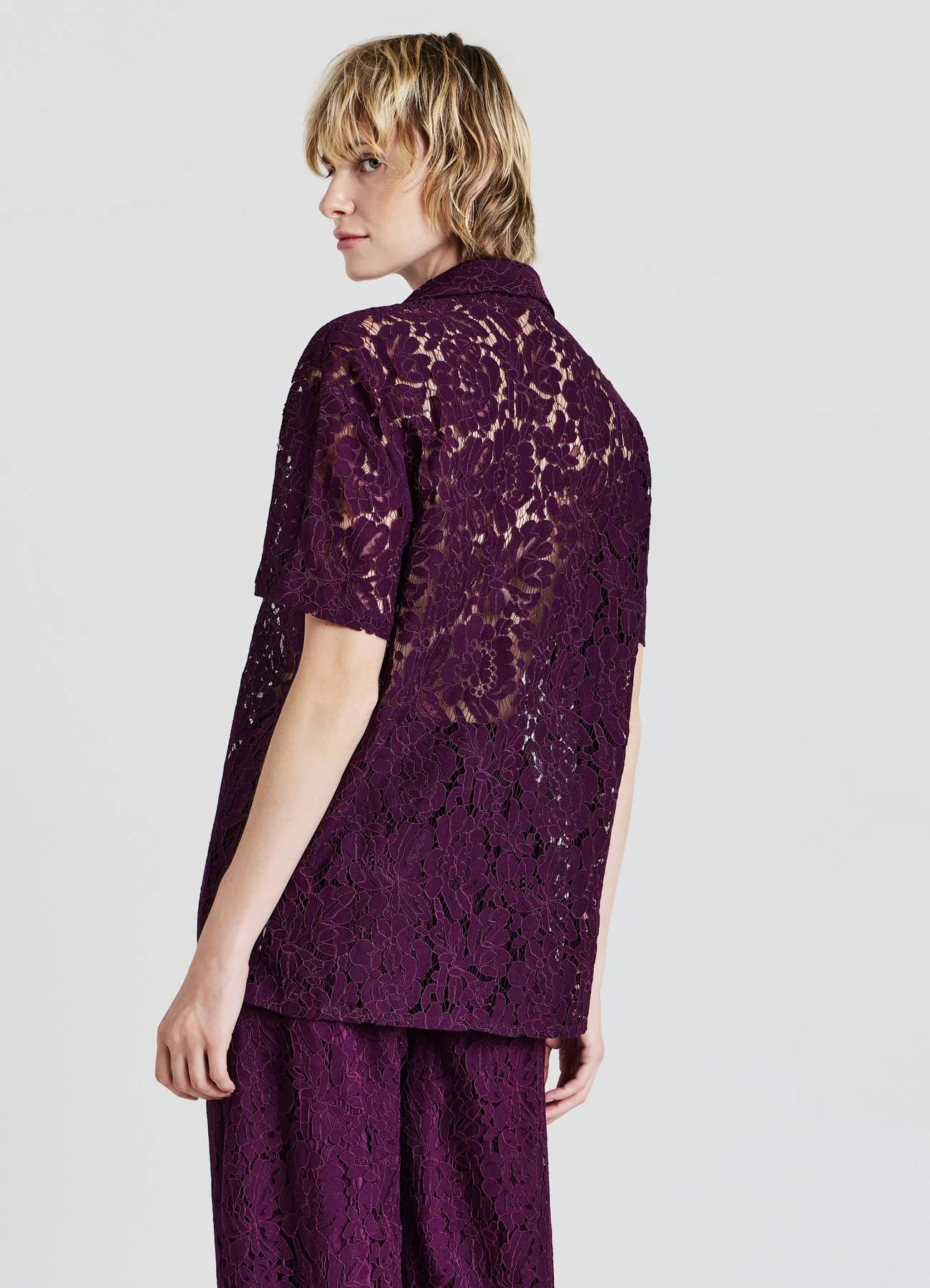 Camicia in pizzo