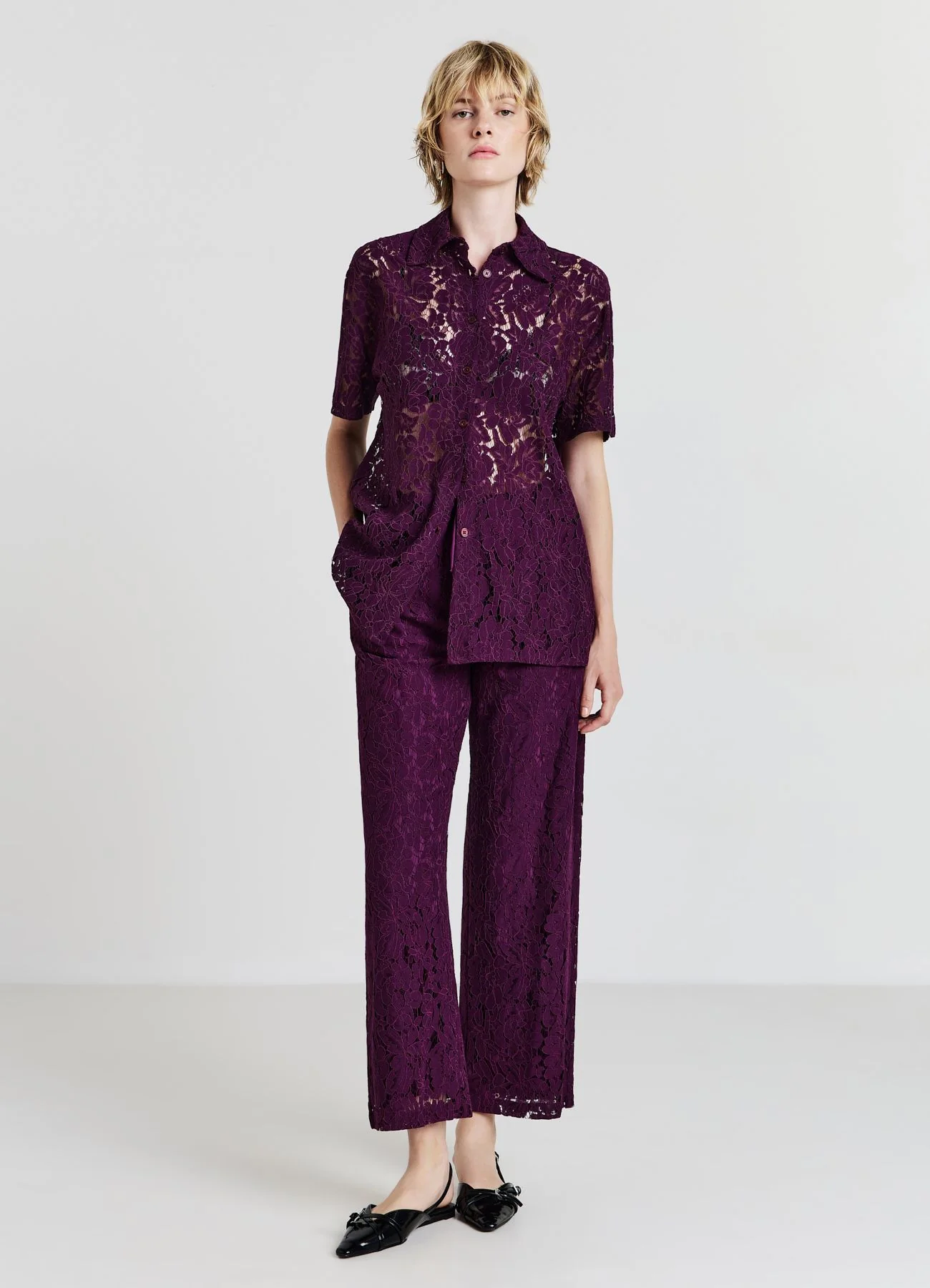 Camicia in pizzo - Image 3