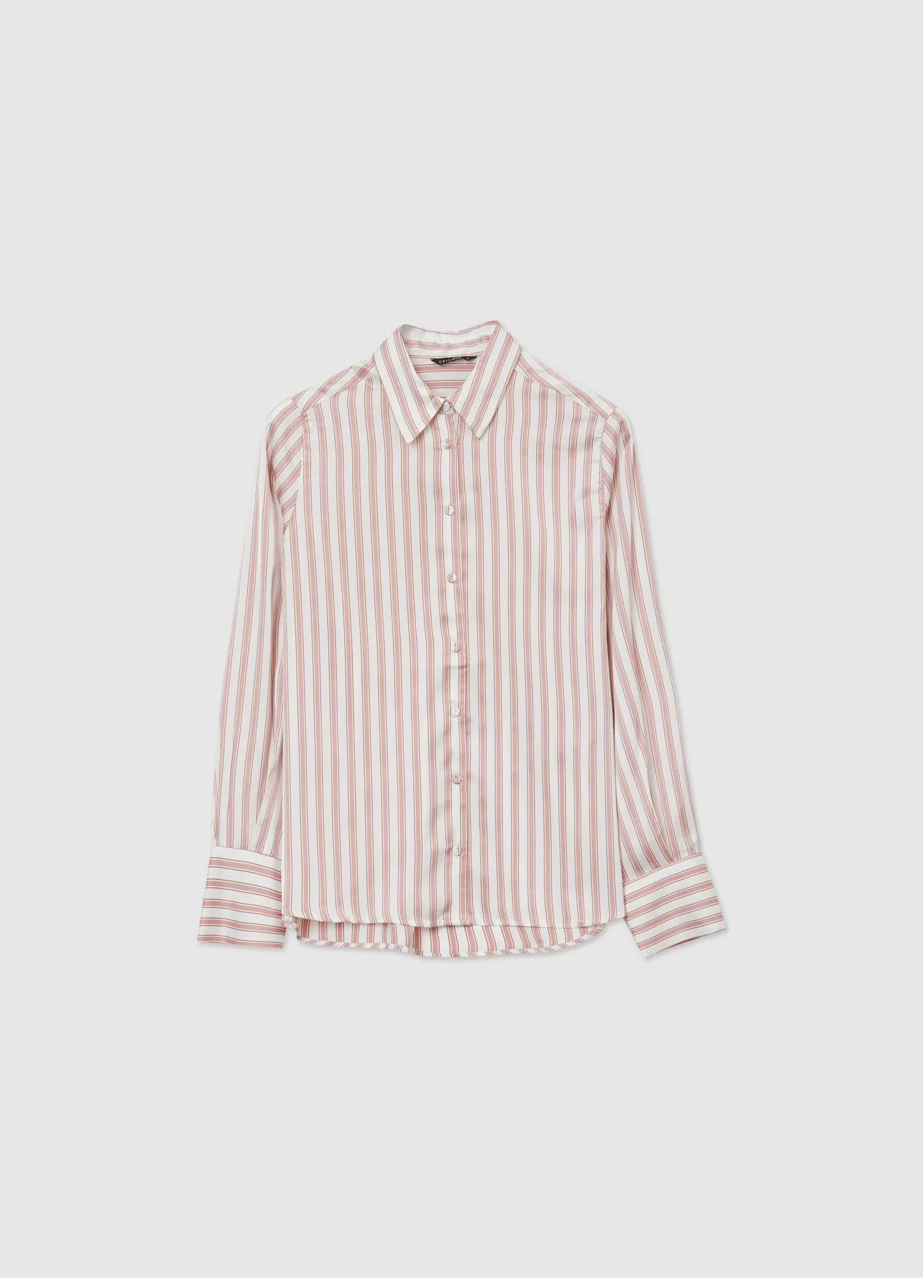 Camicia in raso a righe - Image 3