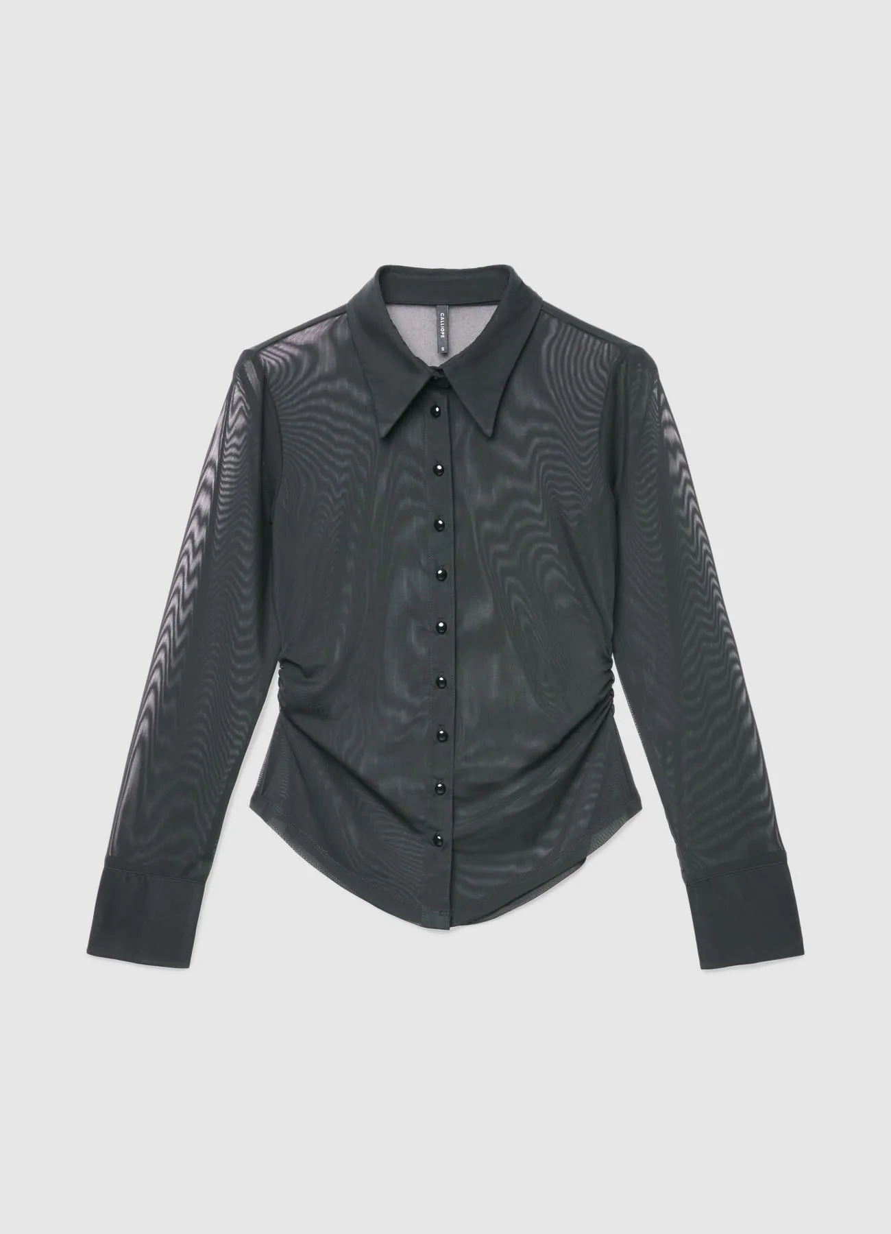 Camicia in tulle con bottoni - Image 4