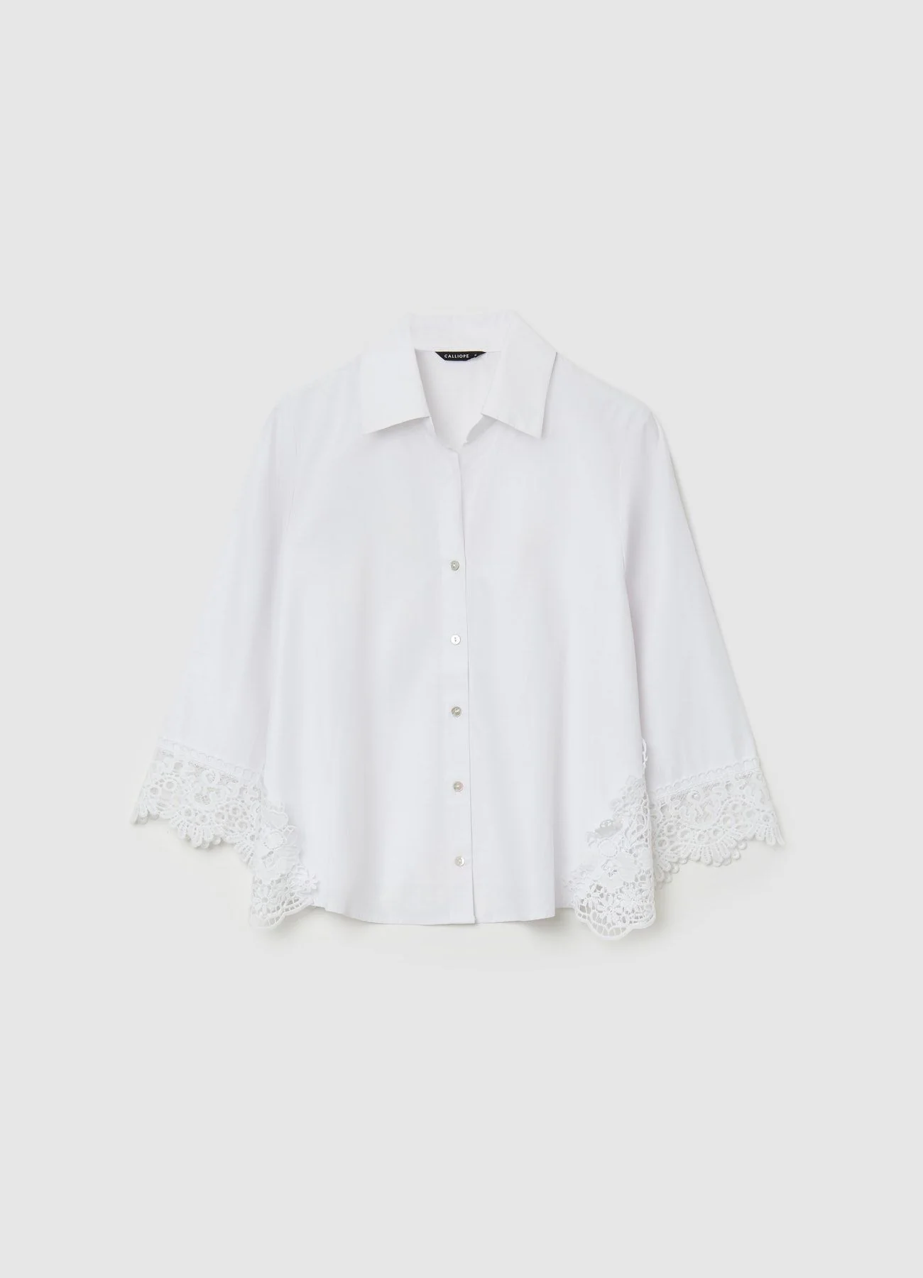Camicia inserti macramè - Image 5