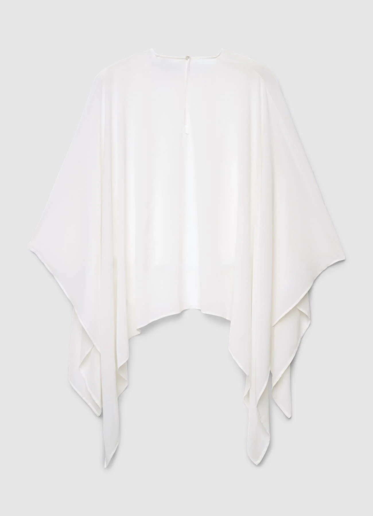 Camicia kimono ampia a tinta unita - Image 6