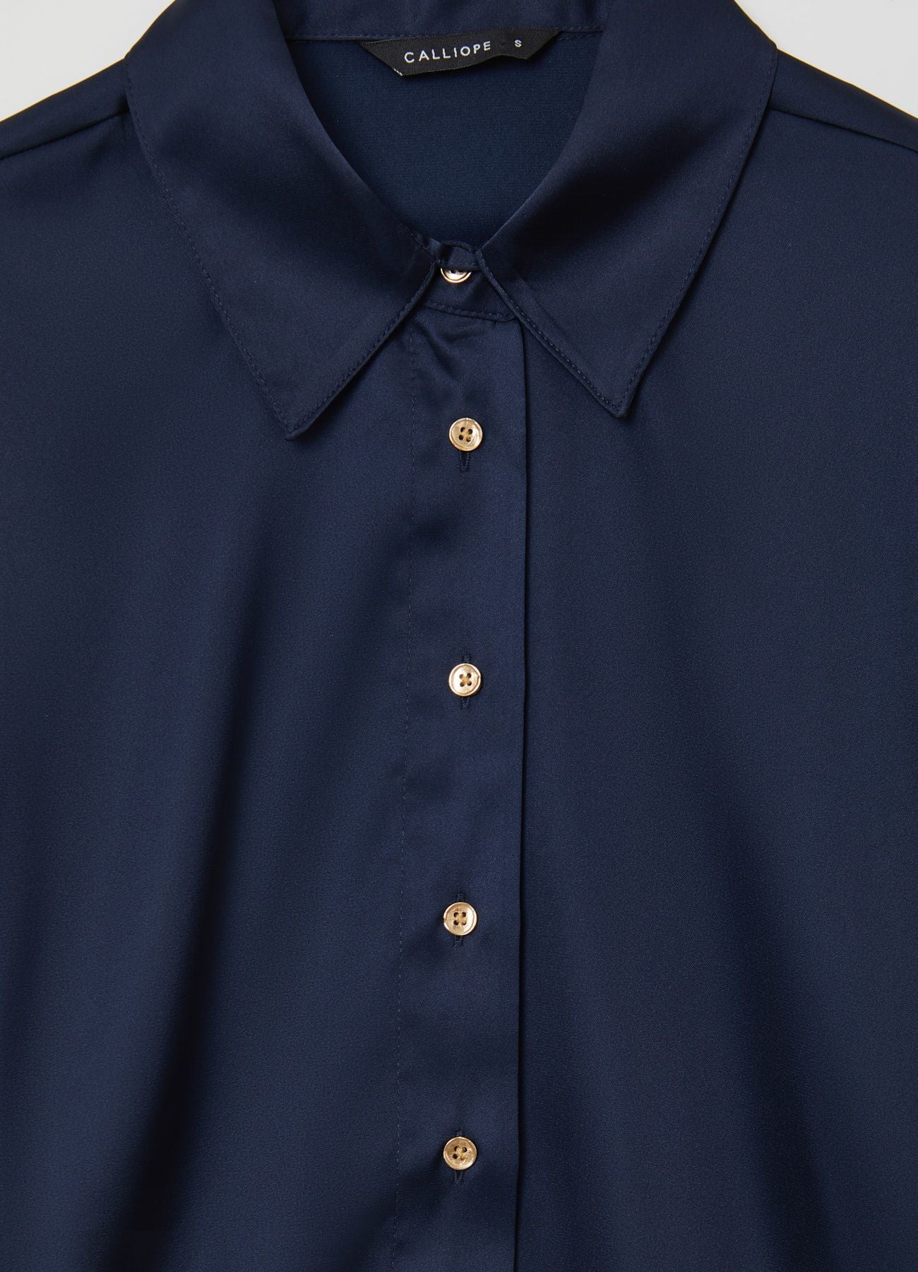Camicia kimono simil satin - Image 5
