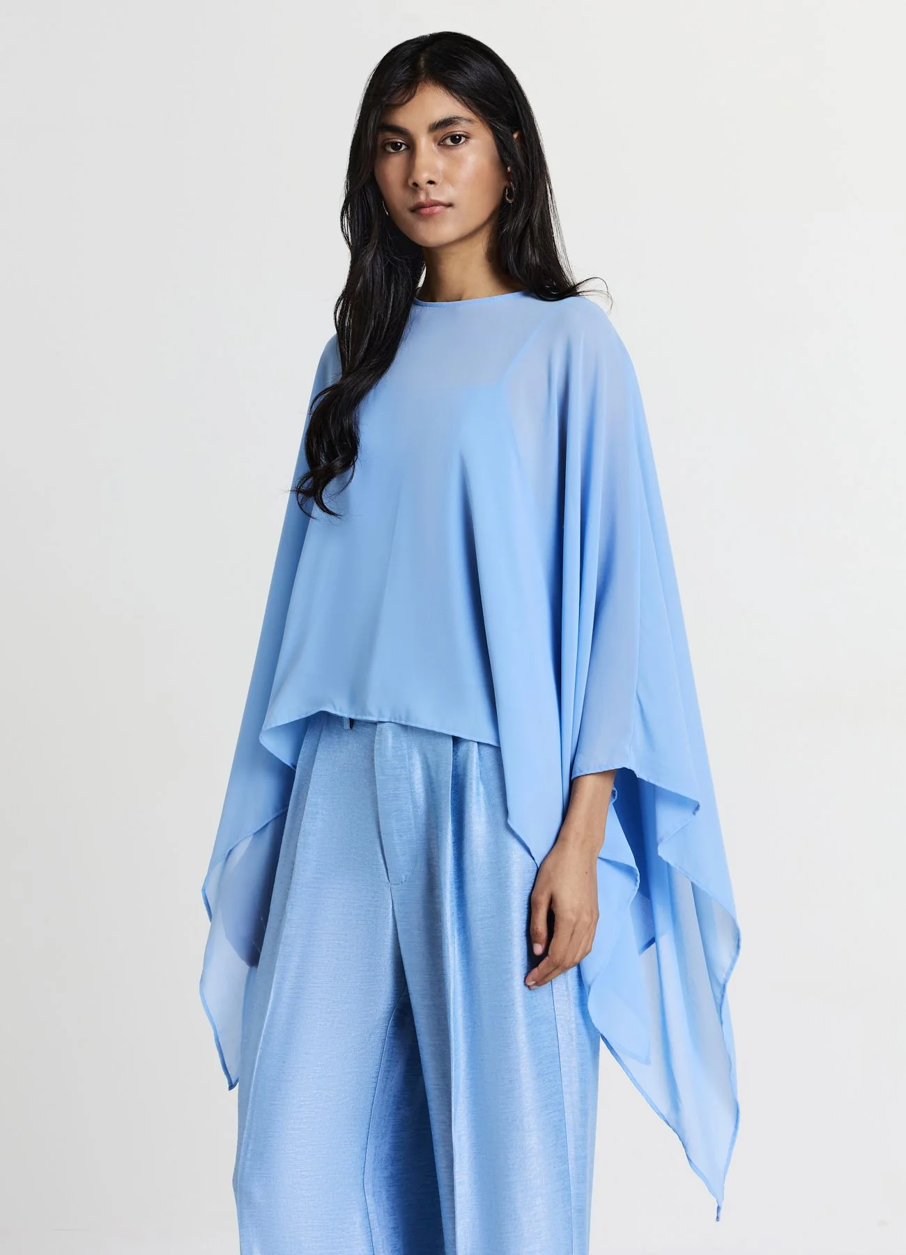 Camicia kimono tessuto georgette - Image 3