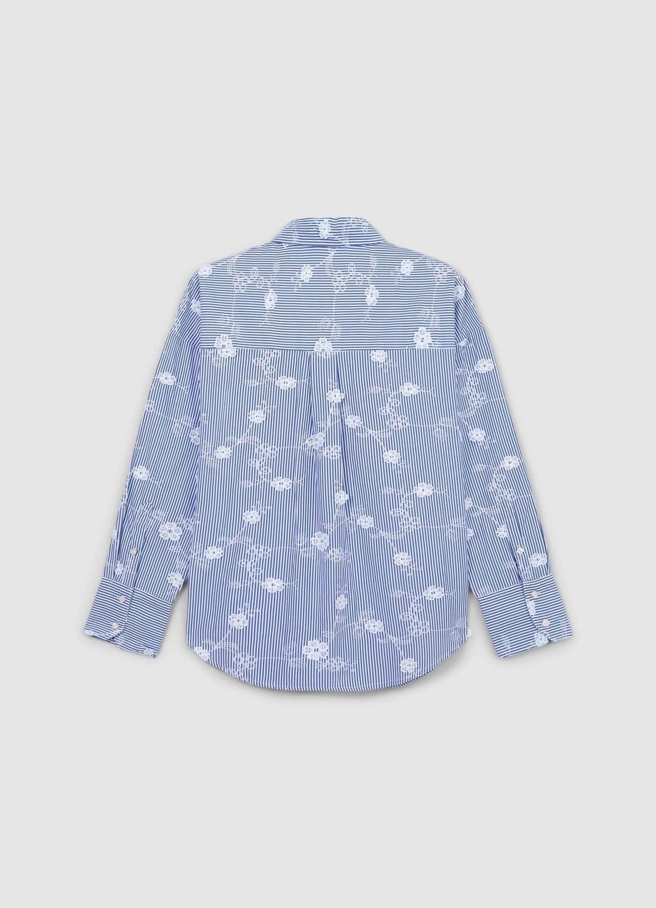 Camicia lunga con ricami - Image 4