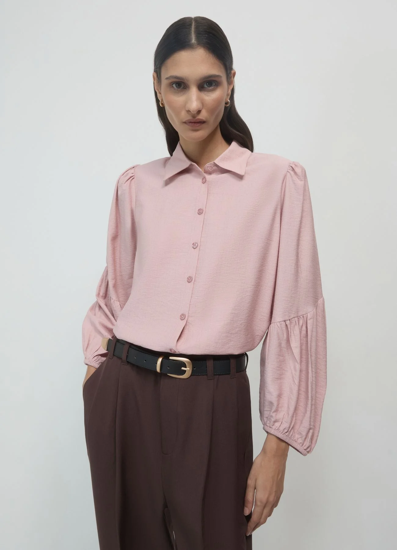 Camicia maniche a palloncino - Image 3