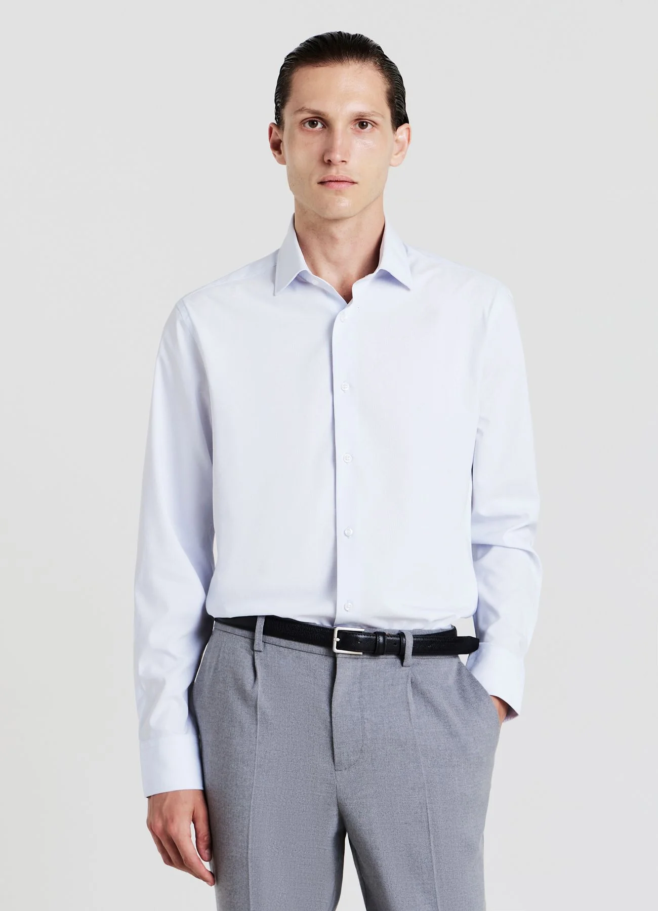 Camicia microfantasia a righe - Image 8