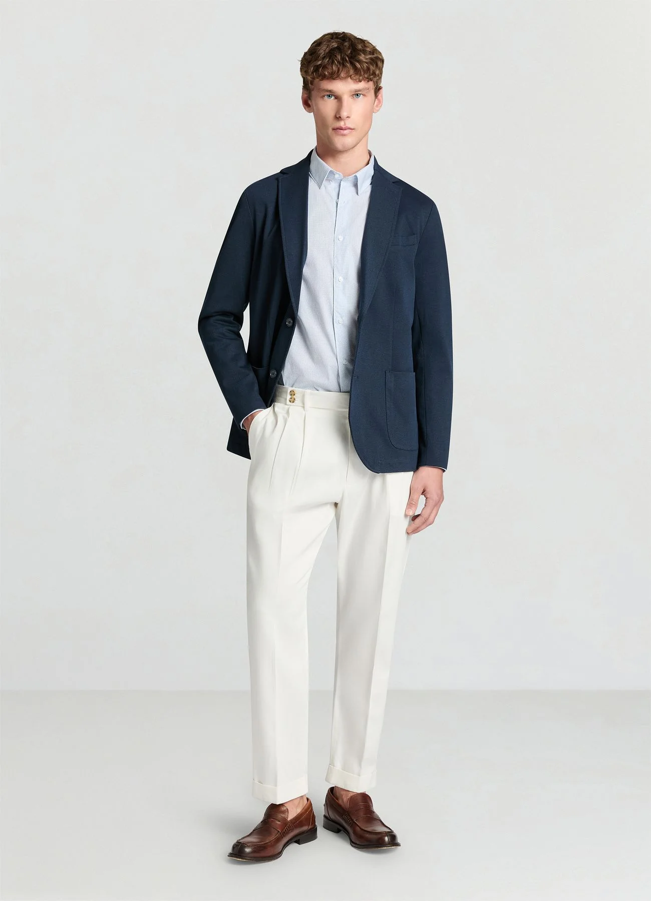 Camicia microfantasia