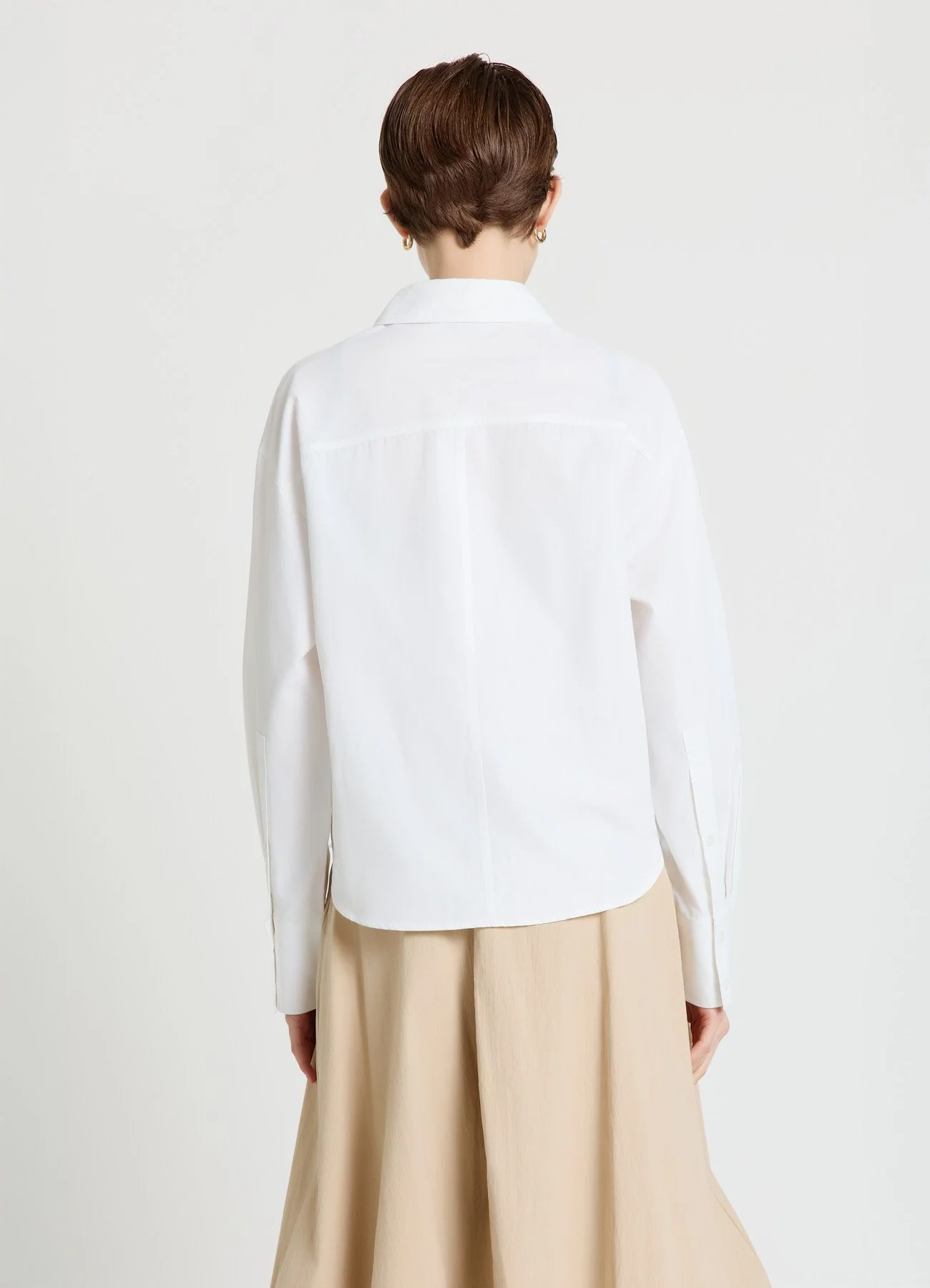 Camicia misto cotone con taschino