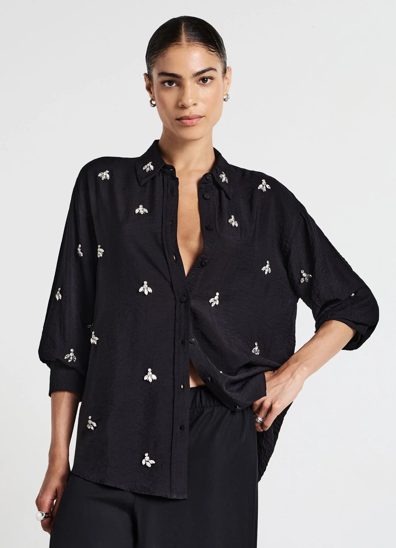 Camicia oversize applicazioni - Image 3