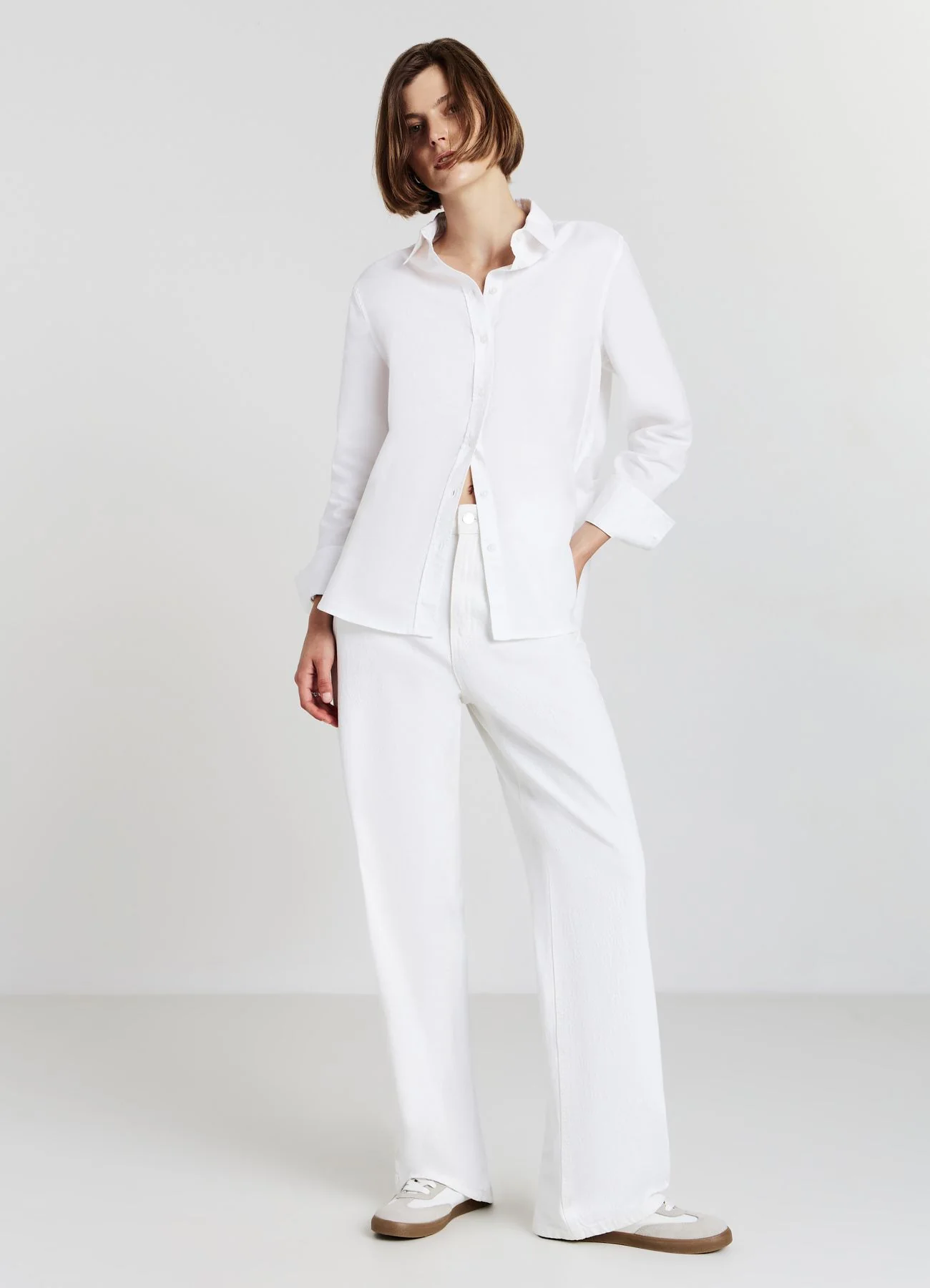 Camicia oversize cotone - Image 2
