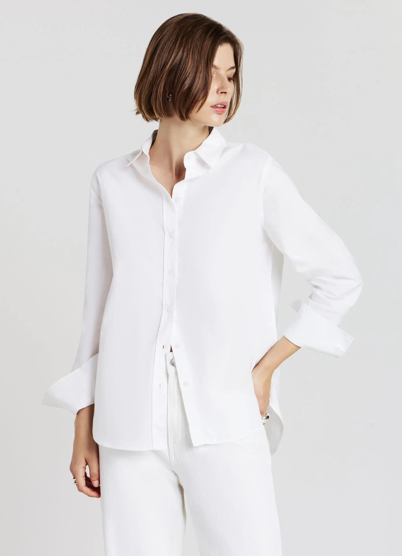 Camicia oversize cotone - Image 3