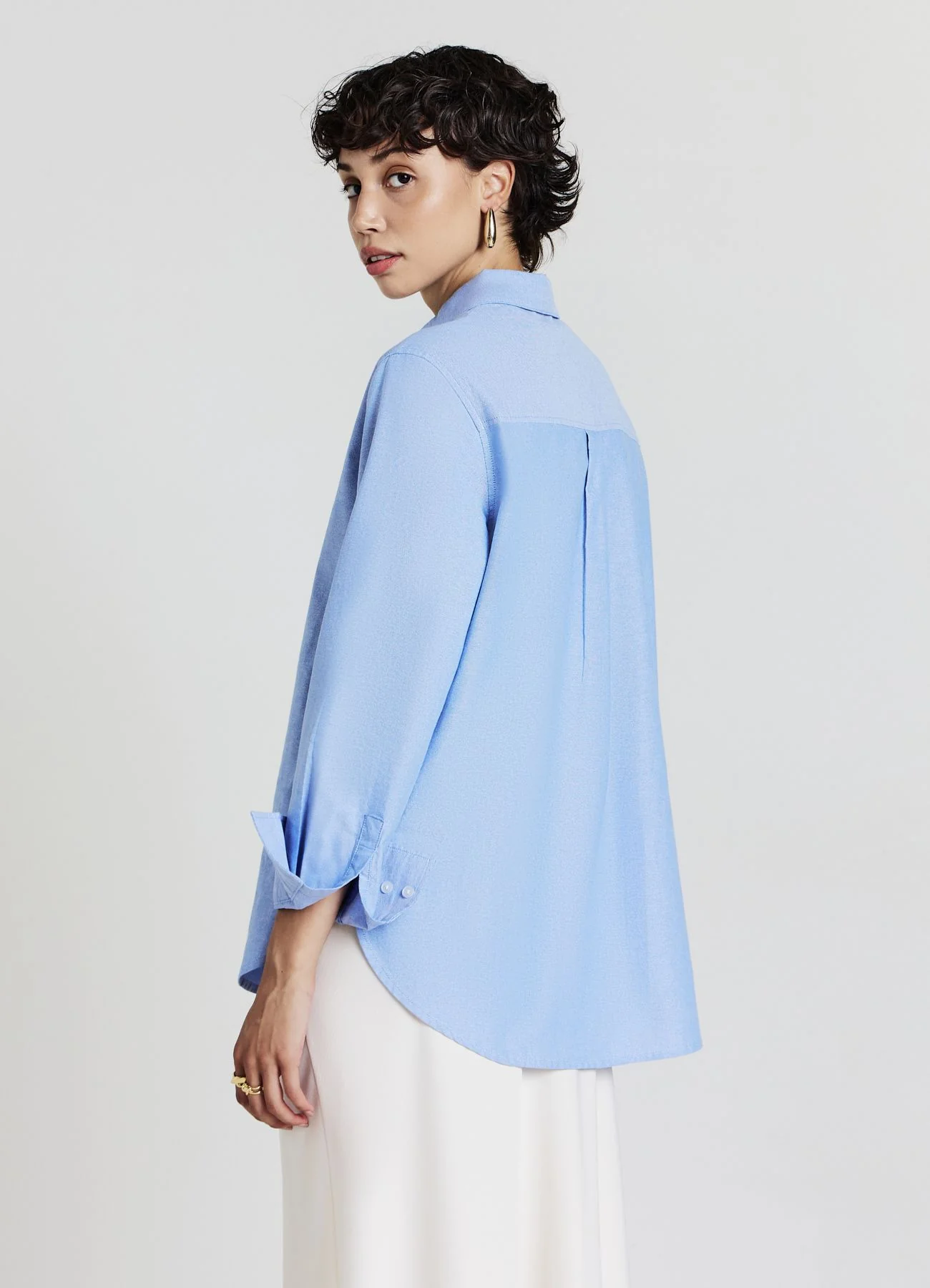 Camicia oversize cotone