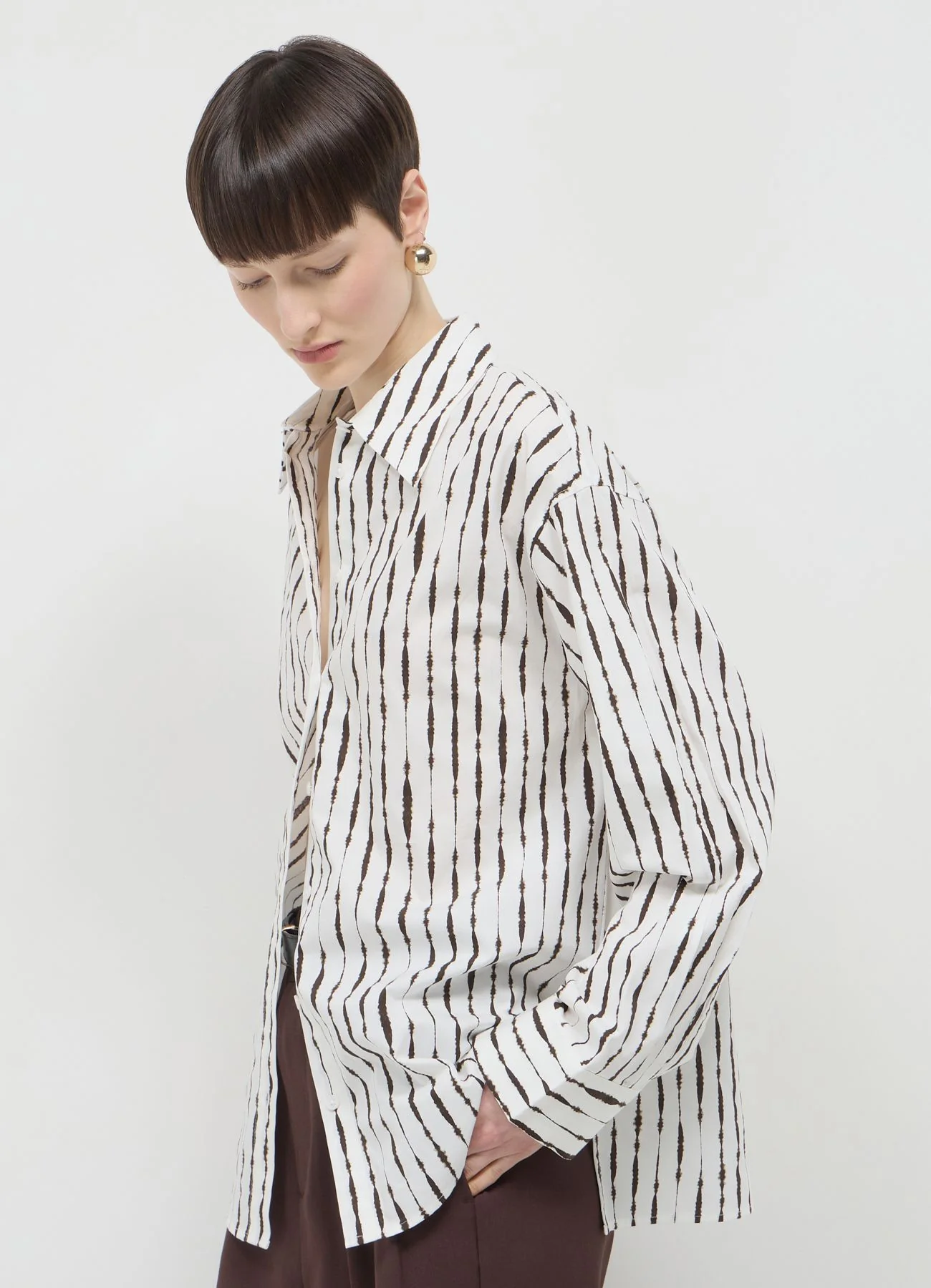 Camicia oversize fantasia - Image 3