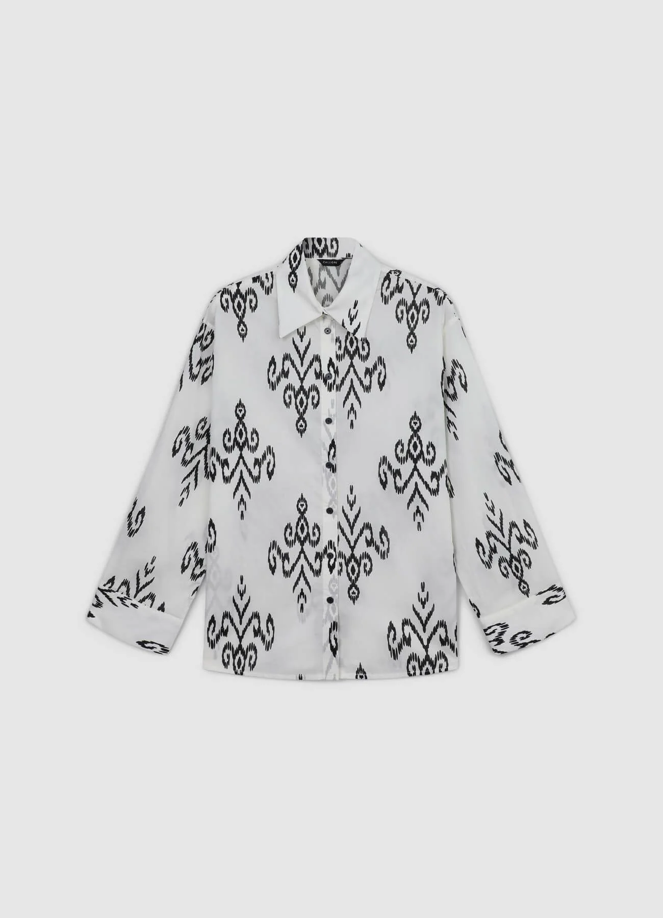 Camicia oversize fantasia - Image 6