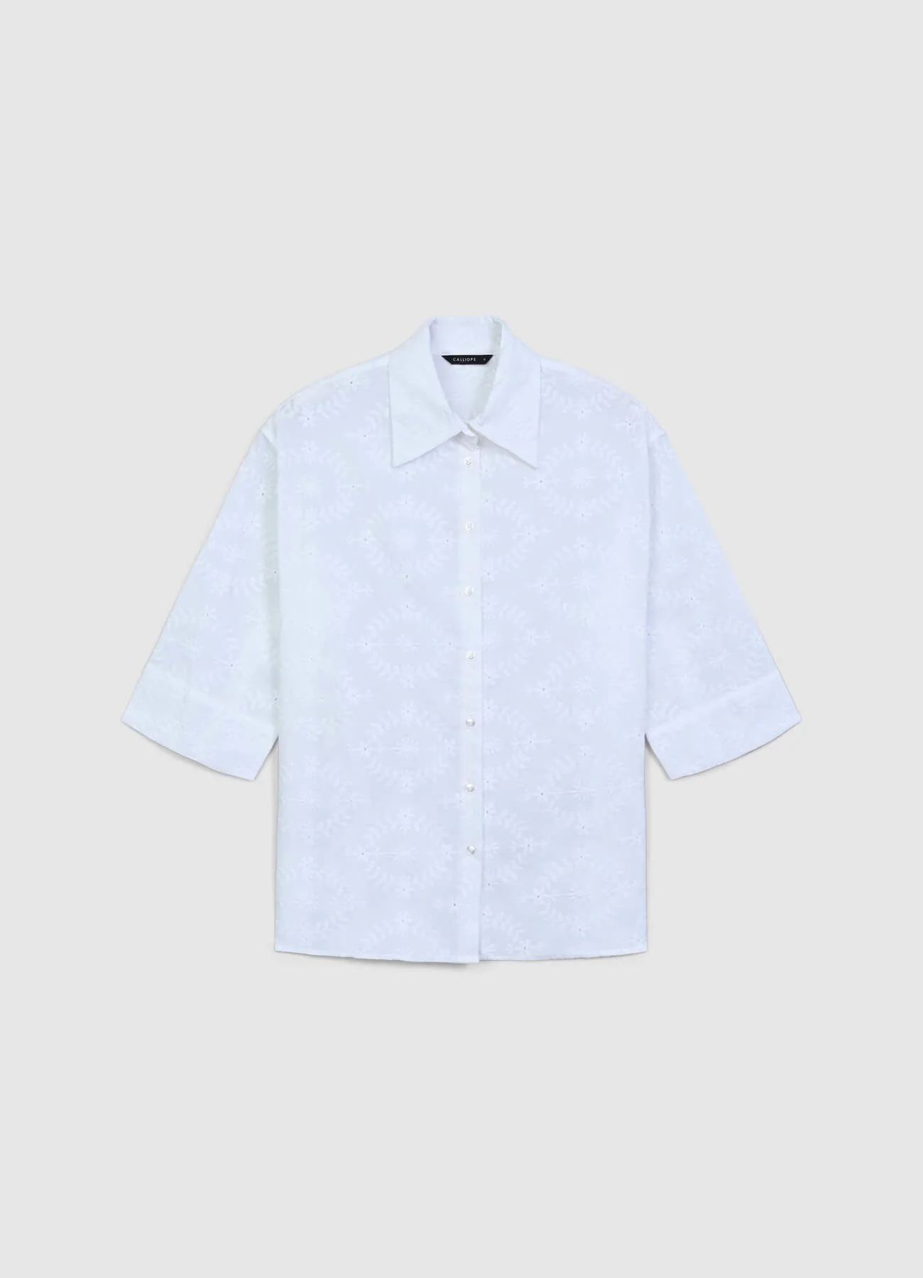 Camicia oversize sangallo - Image 4