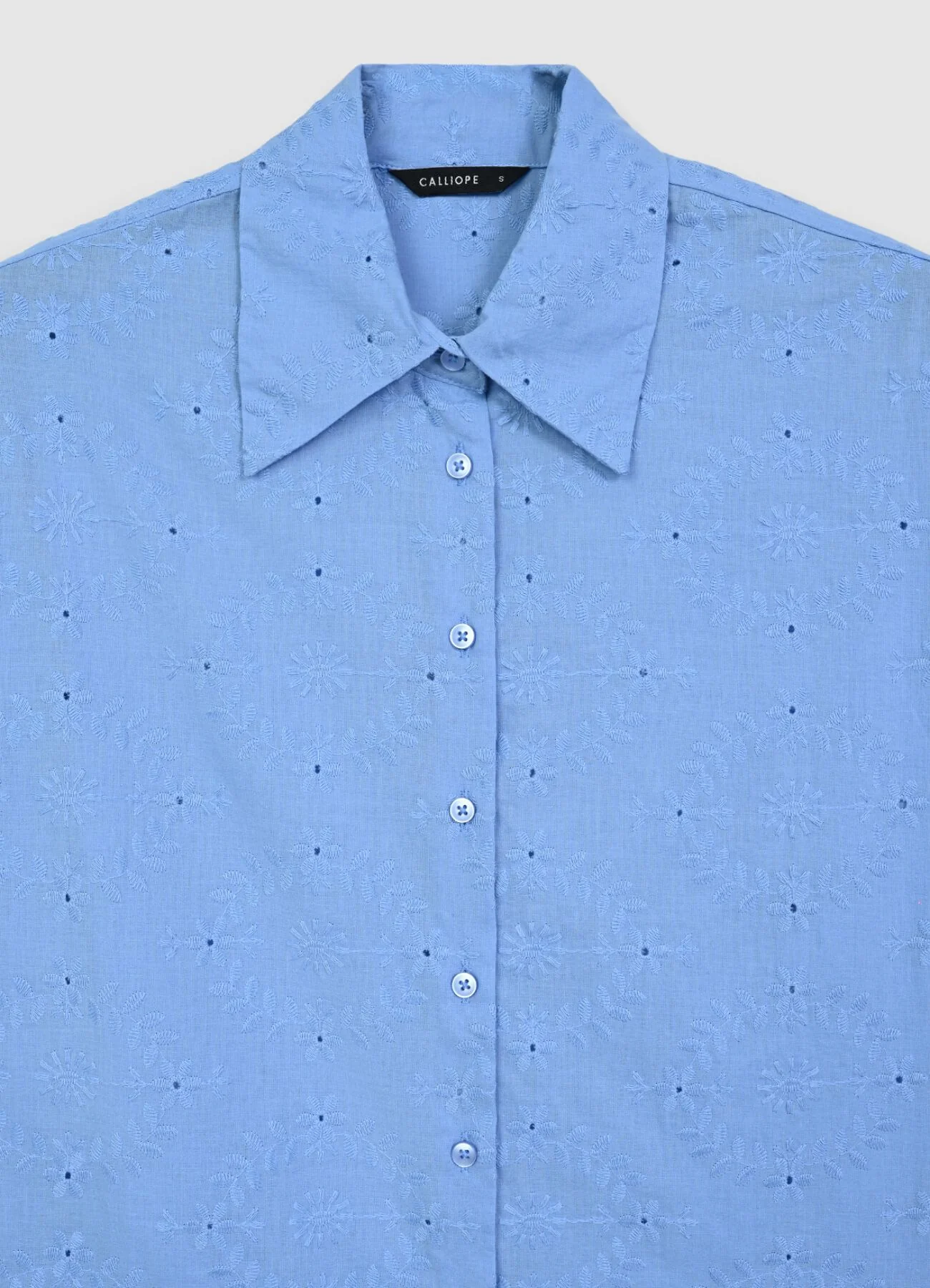 Camicia oversize sangallo - Image 4