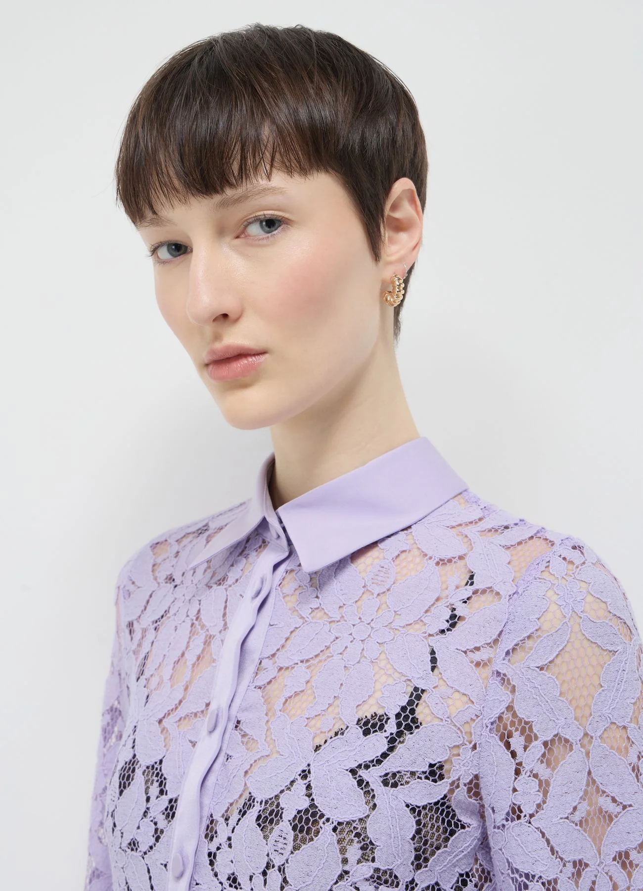 Camicia pizzo bitessuto - Image 2