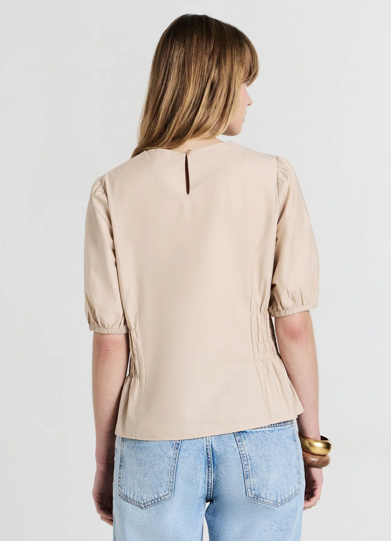 Camicia punto smock