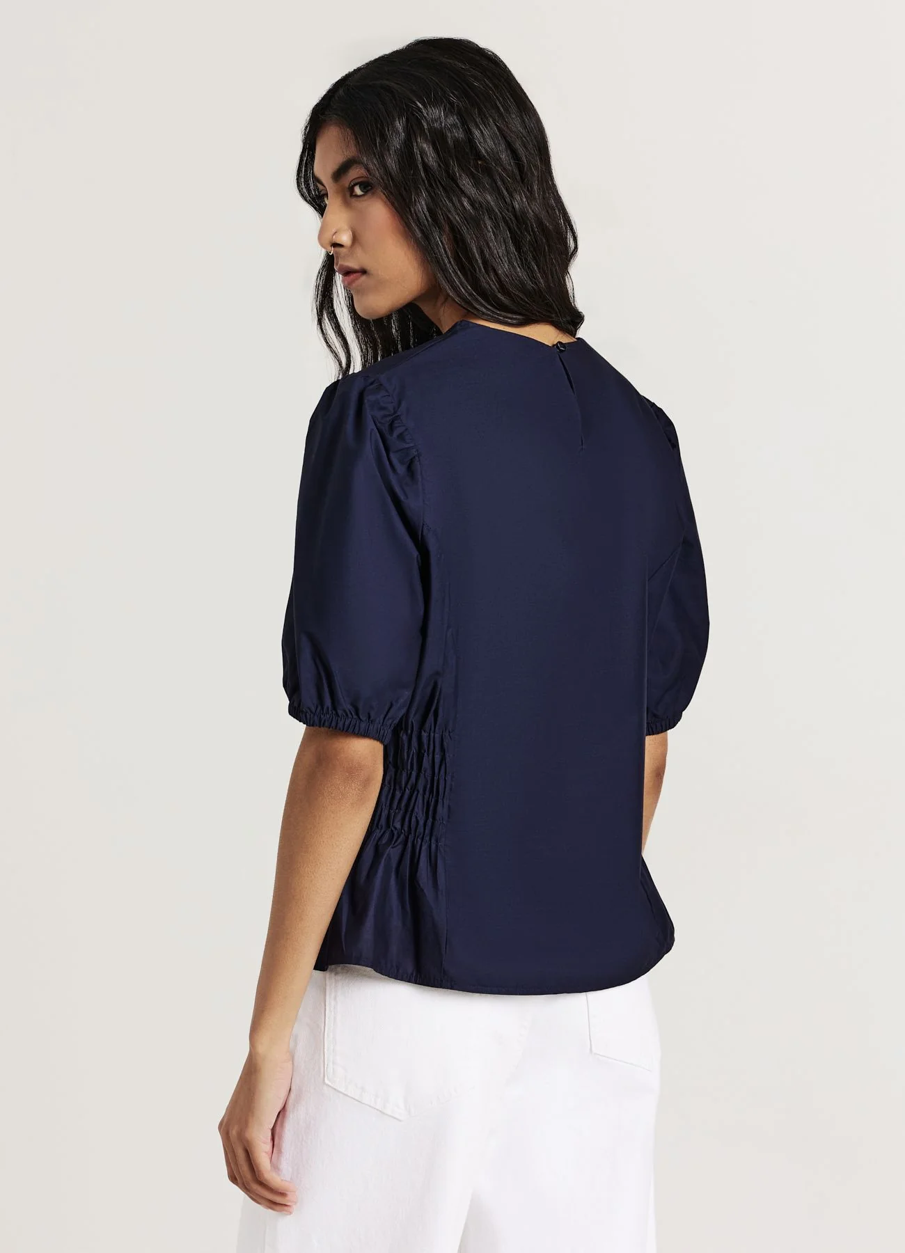 Camicia punto smock - Image 3