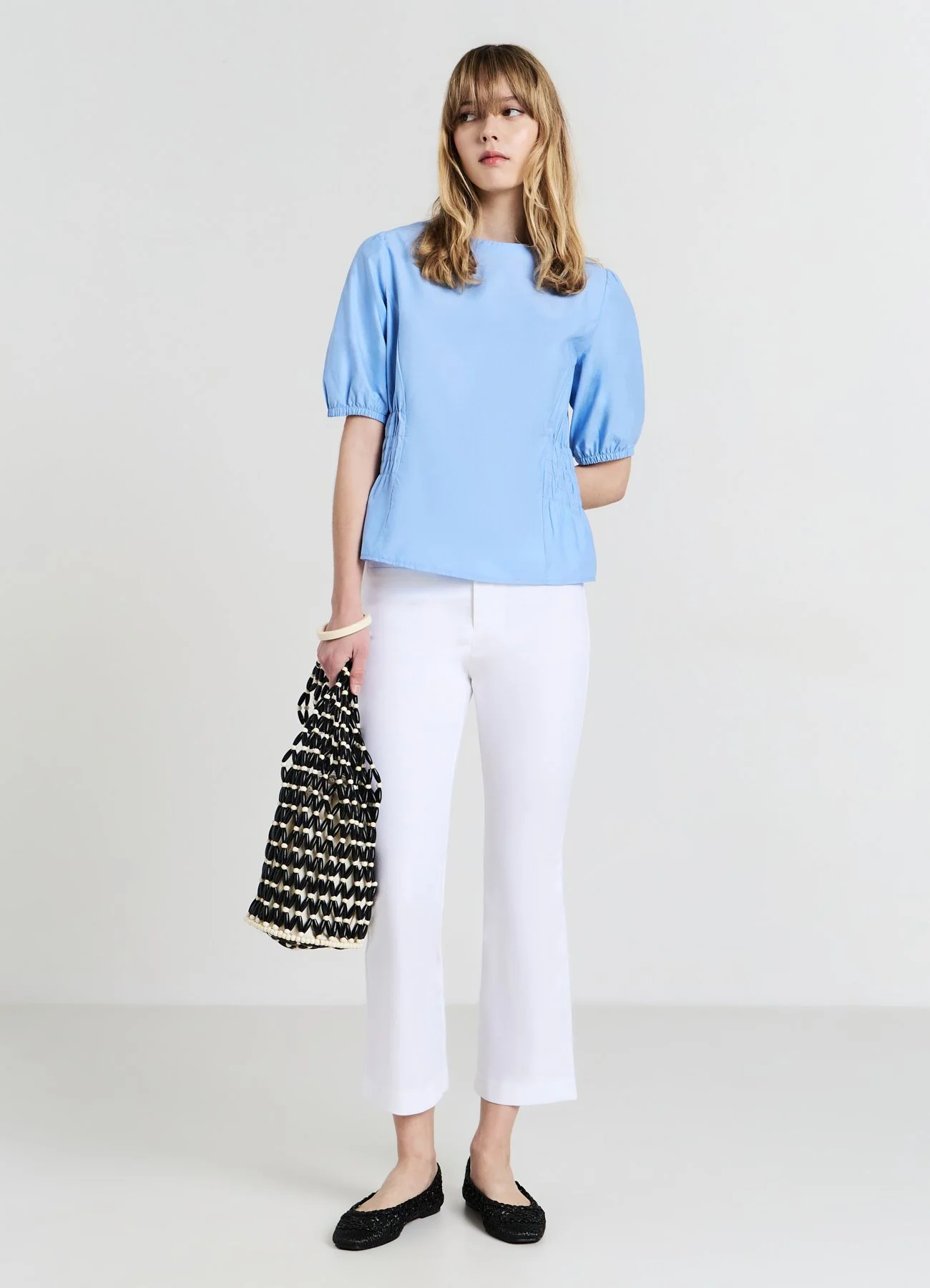 Camicia punto smock - Image 3