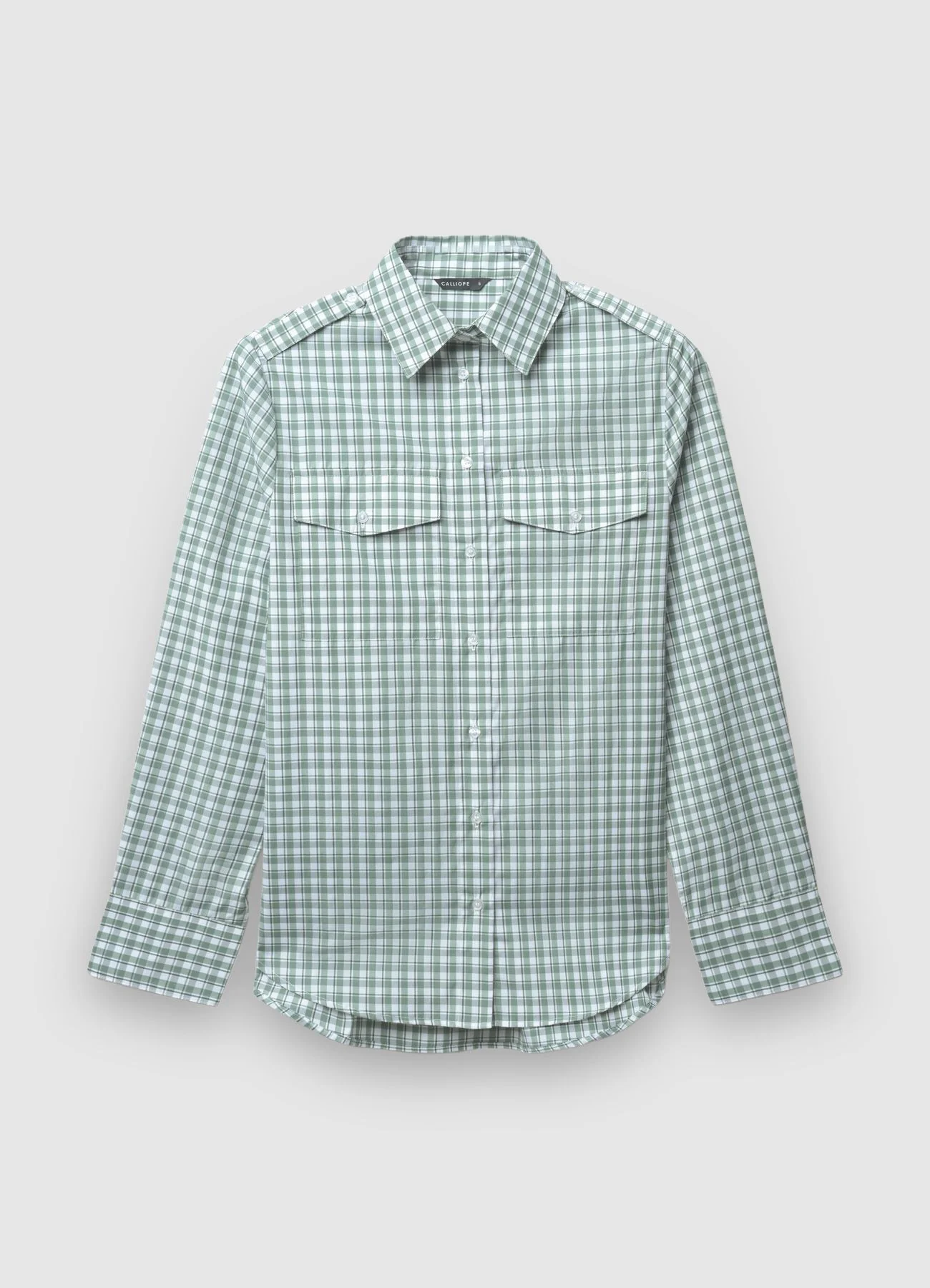 Camicia quadri con tasche - Image 4
