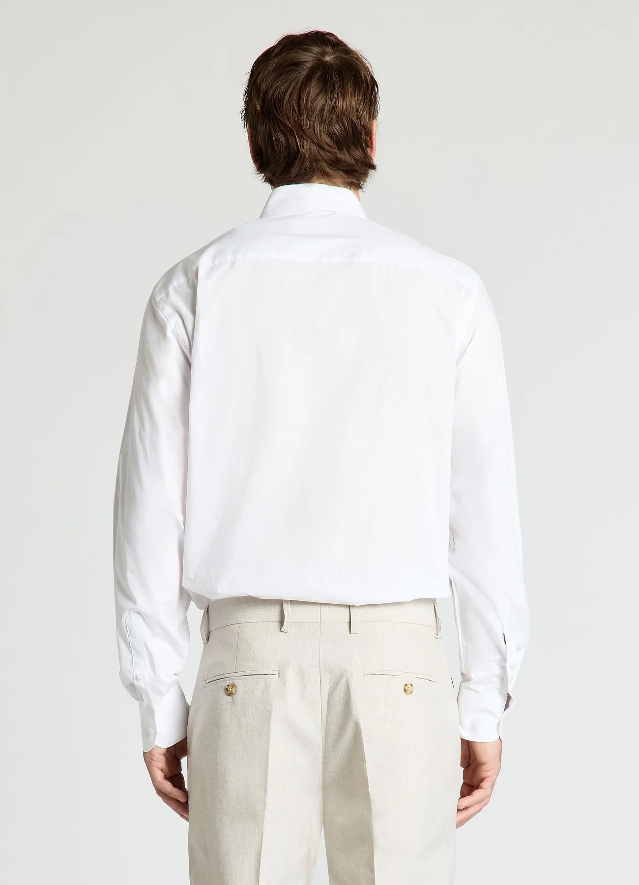 Camicia regular fit in popeline - Image 3